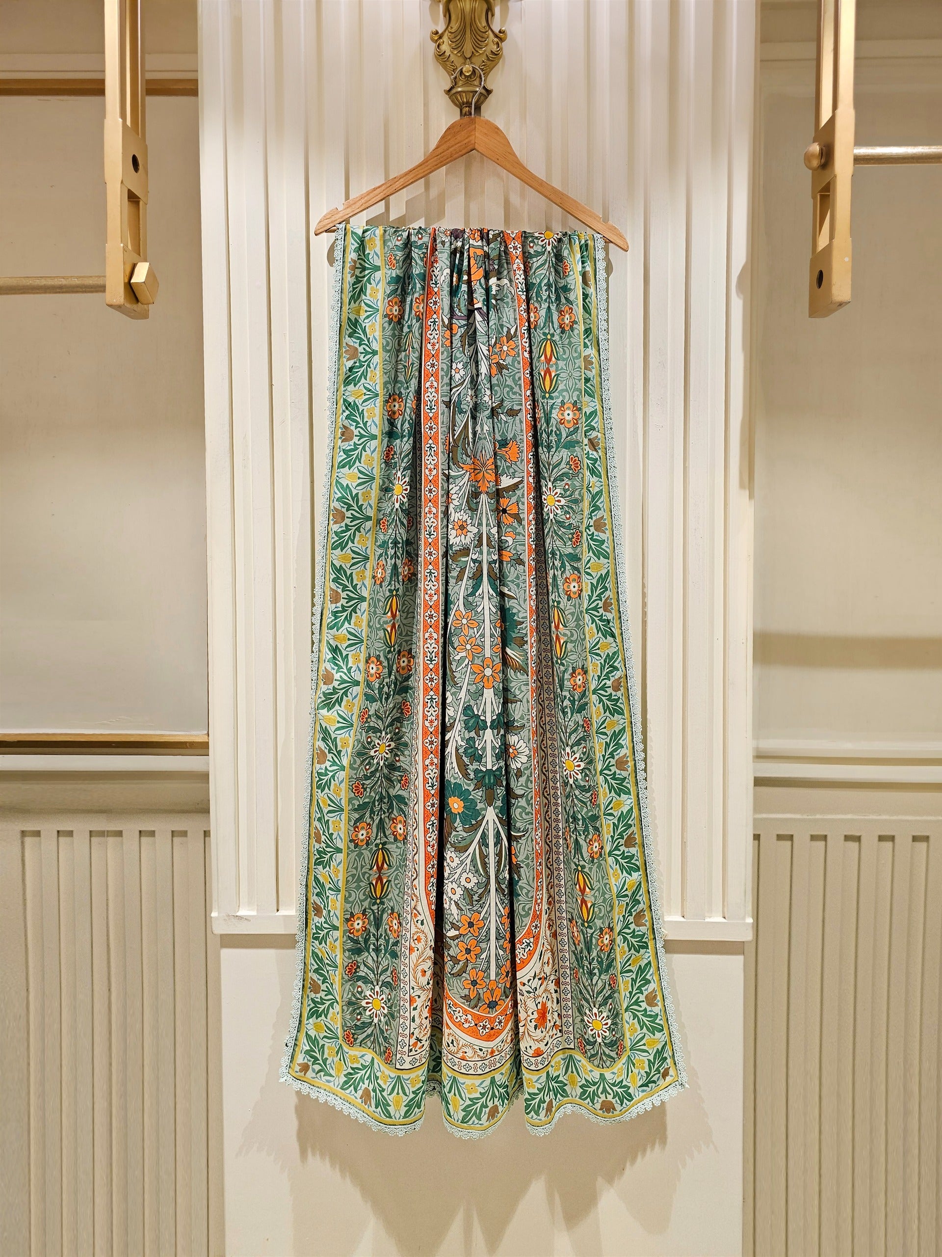 3 Piece - Pure Embroidered Lawn Suit S111427 - Image 9