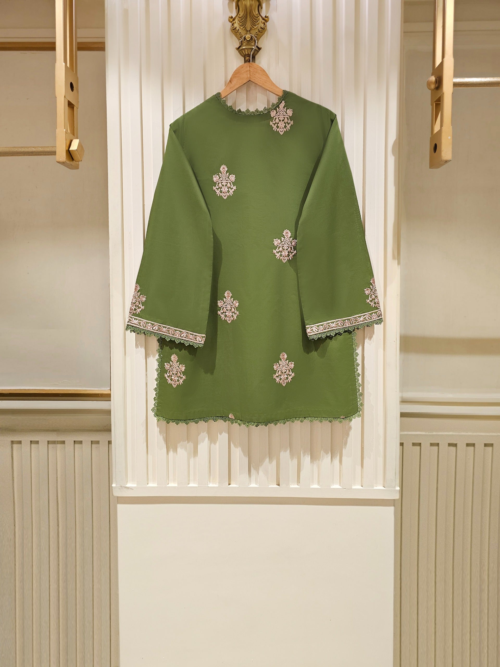 2 Piece - Pure Embroidered Lawn Suit S111460 - Image 2