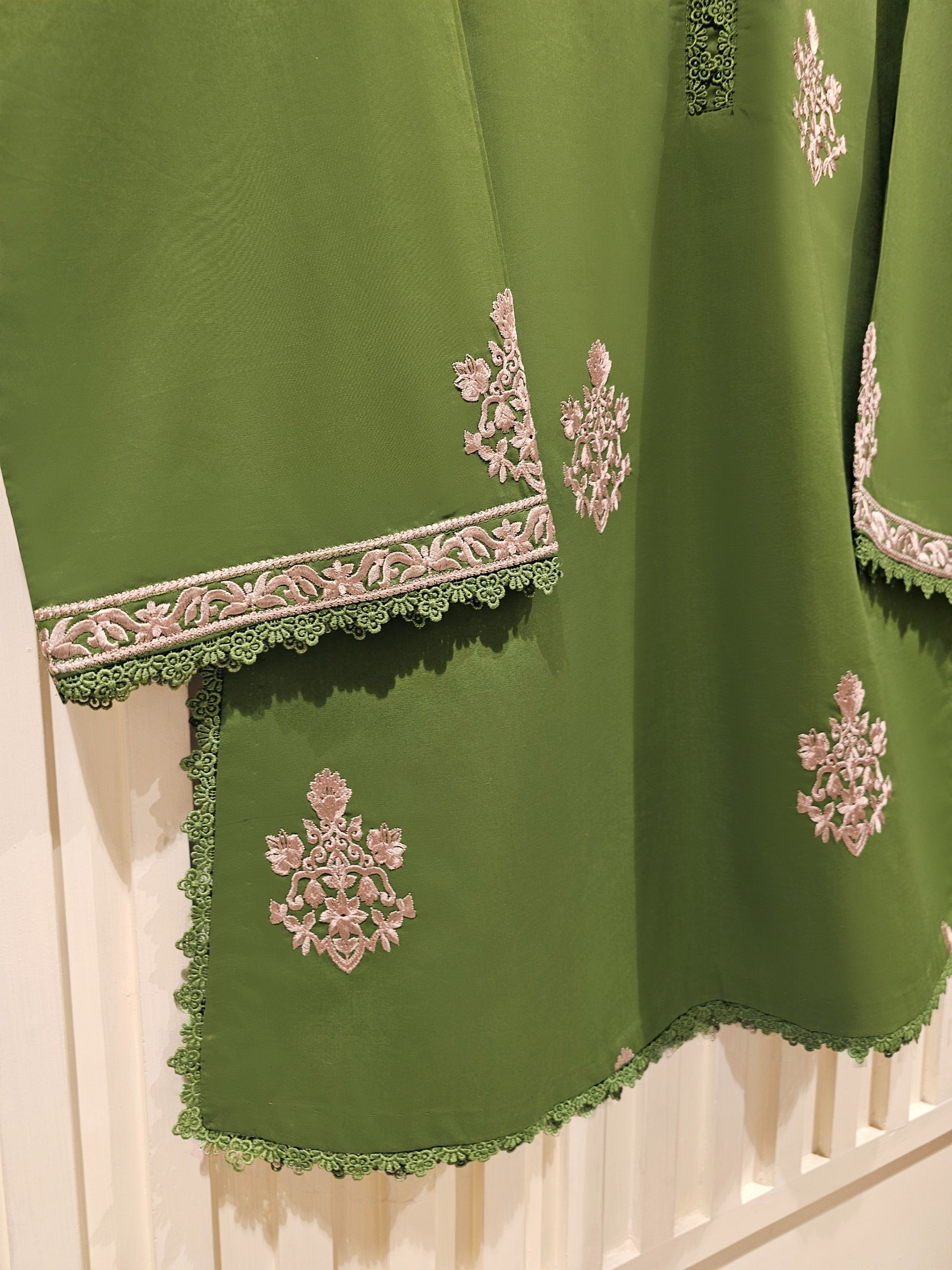 2 Piece - Pure Embroidered Lawn Suit S111460 - Image 3