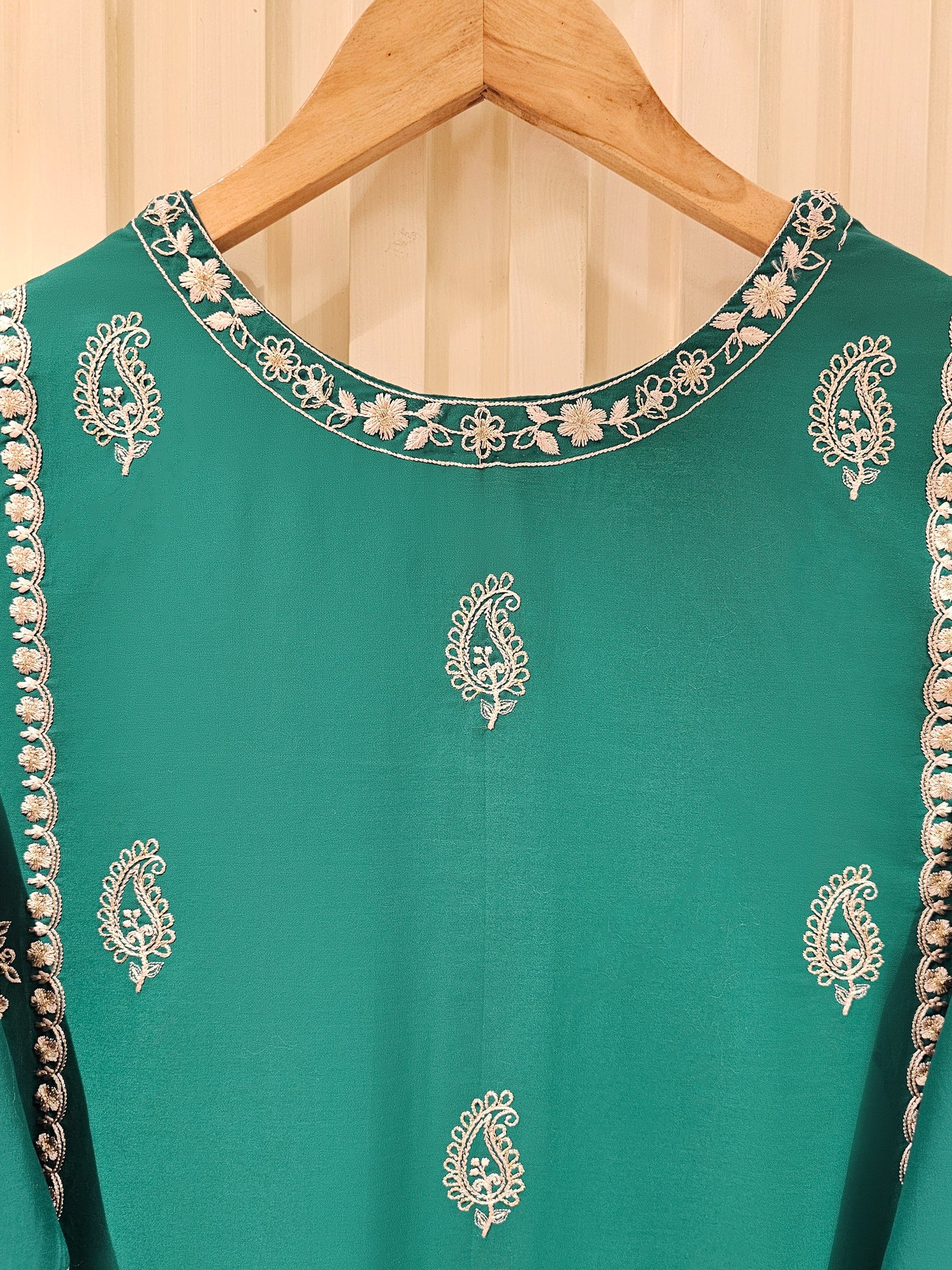 2 Piece - Pure Embroidered Lawn Suit S111487 - Image 6