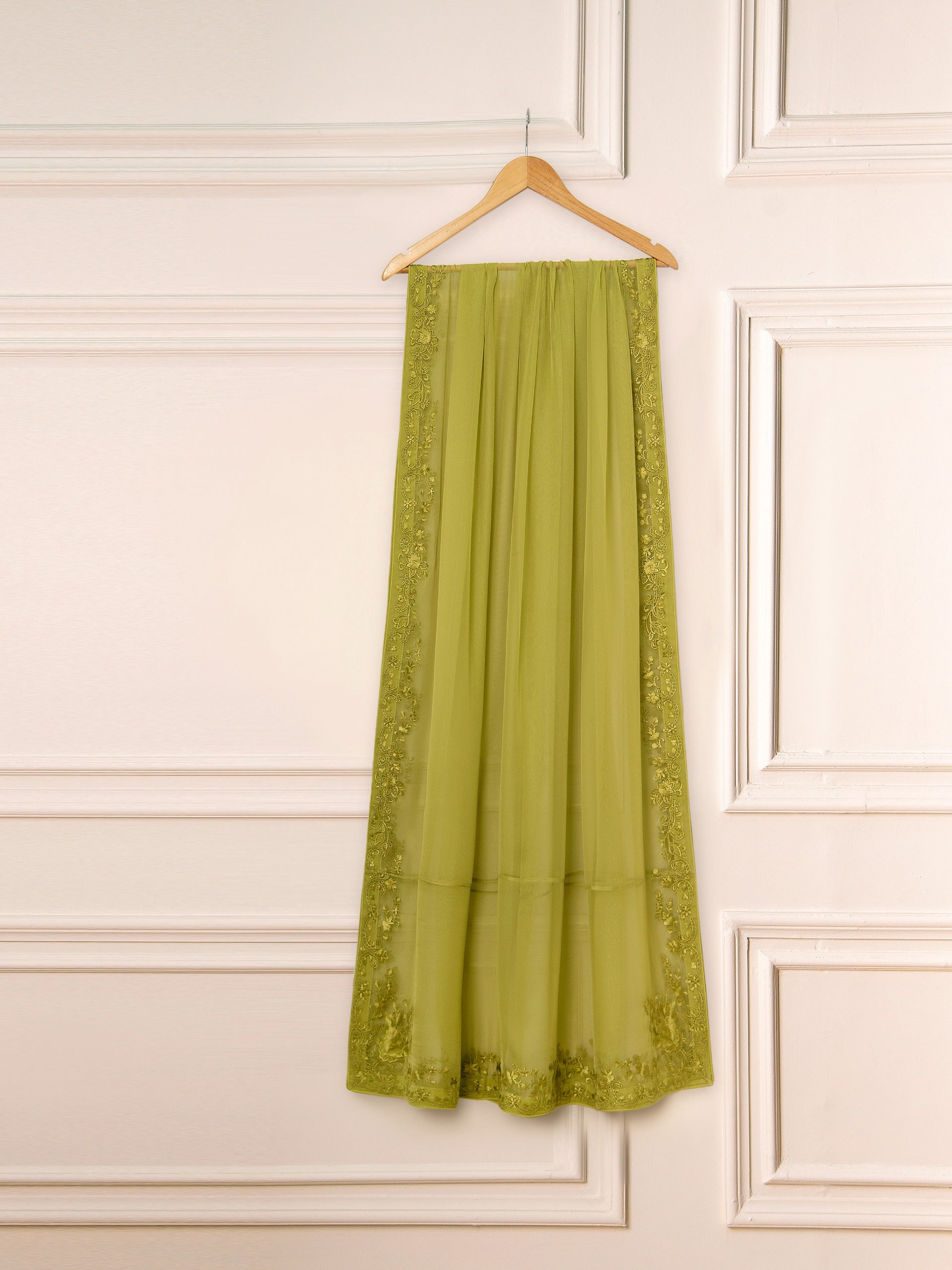 3 Piece - Pure Embroidered Lawn Suit S111500 - Image 10