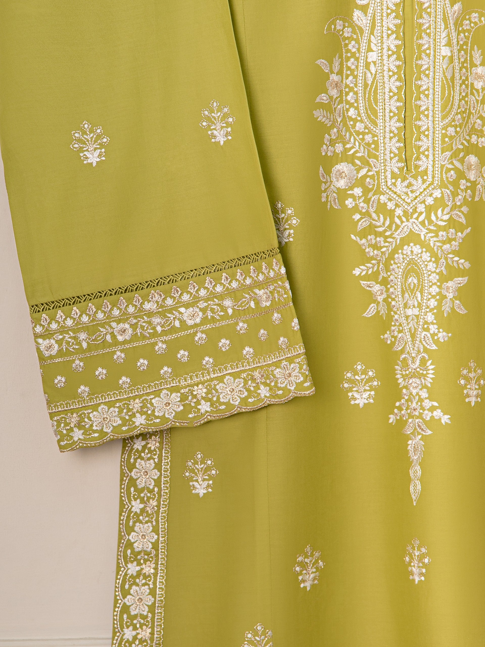 2 Piece - Pure Embroidered Lawn Suit S111578 - Image 7