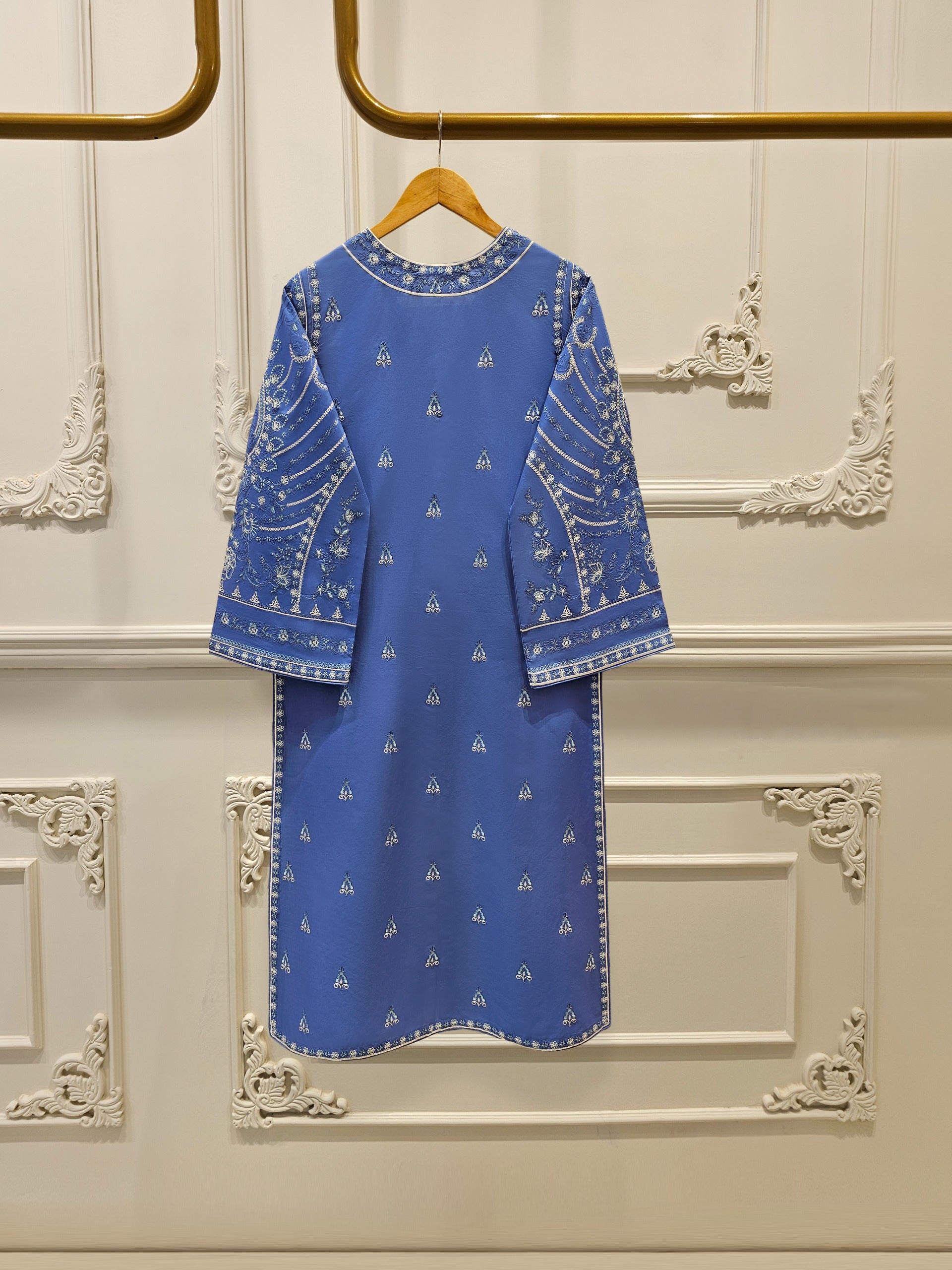 2 Piece - Pure Embroidered Lawn Suit S111590 - Image 4