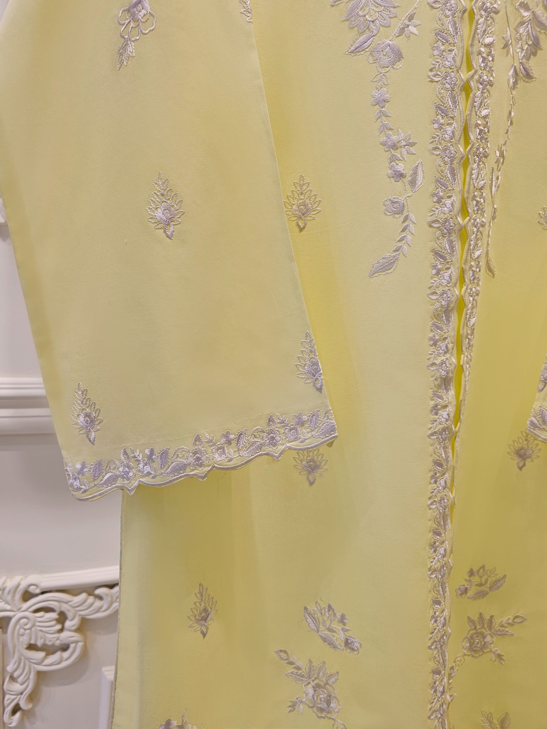 2 Piece - Pure Embroidered Lawn Suit S111603 - Image 6