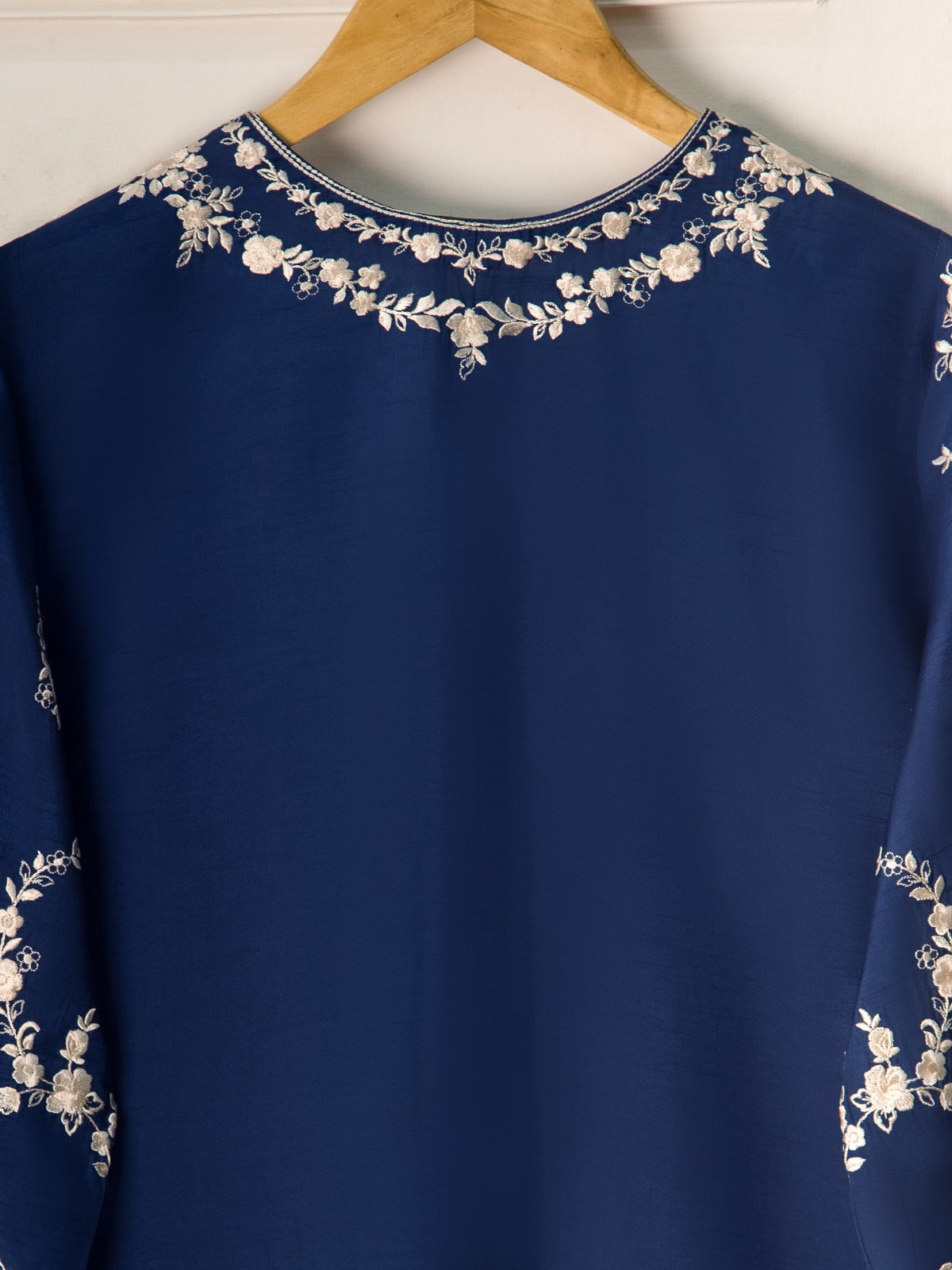2 Piece- Pure Korean Silk Embroidered Suit S111004 - Image 5