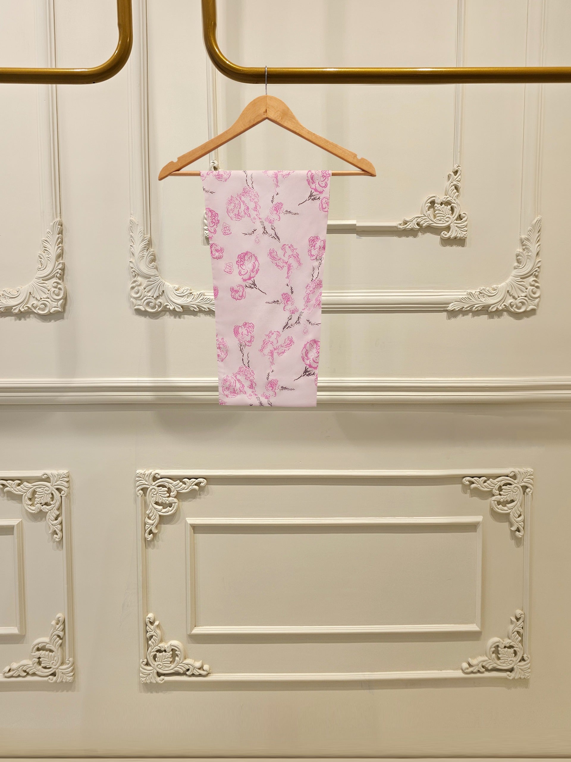 3 Piece - Digital Printed Cambric Suit S113073 - Image 2