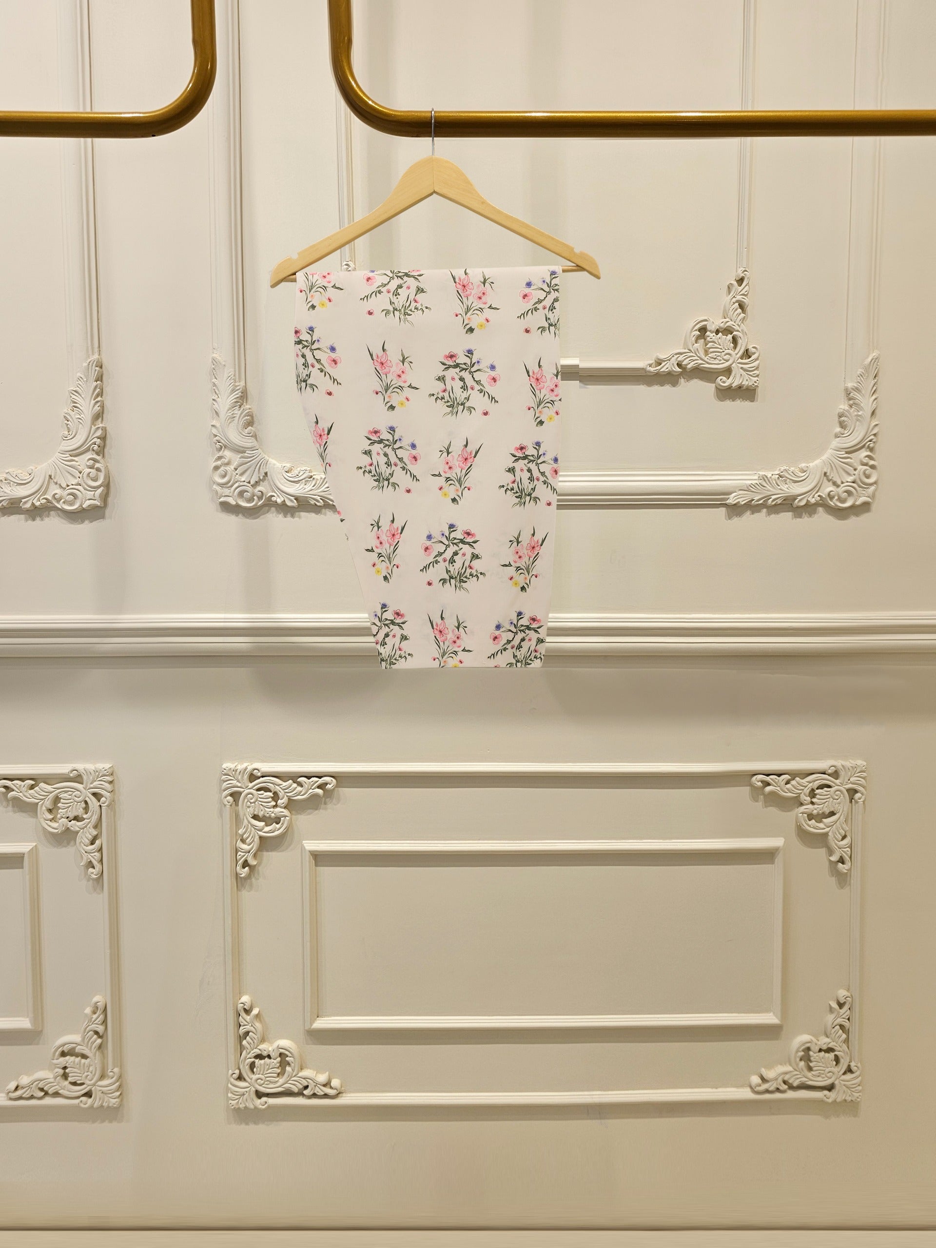 3 Piece - Digital Printed Cambric Suit S113020 - Image 6