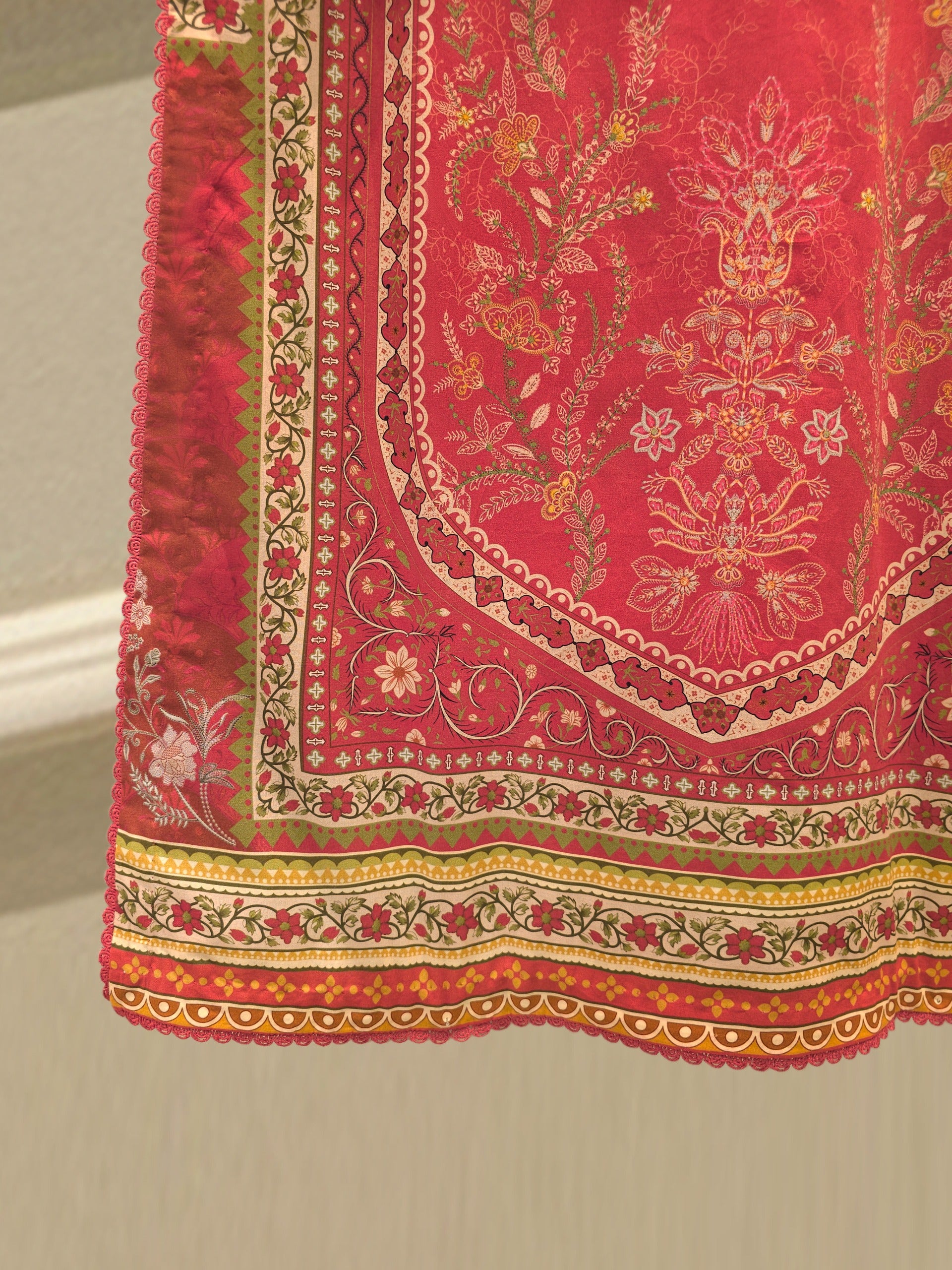 3 Piece - Digital Printed Cambric Suit S113033 - Image 4