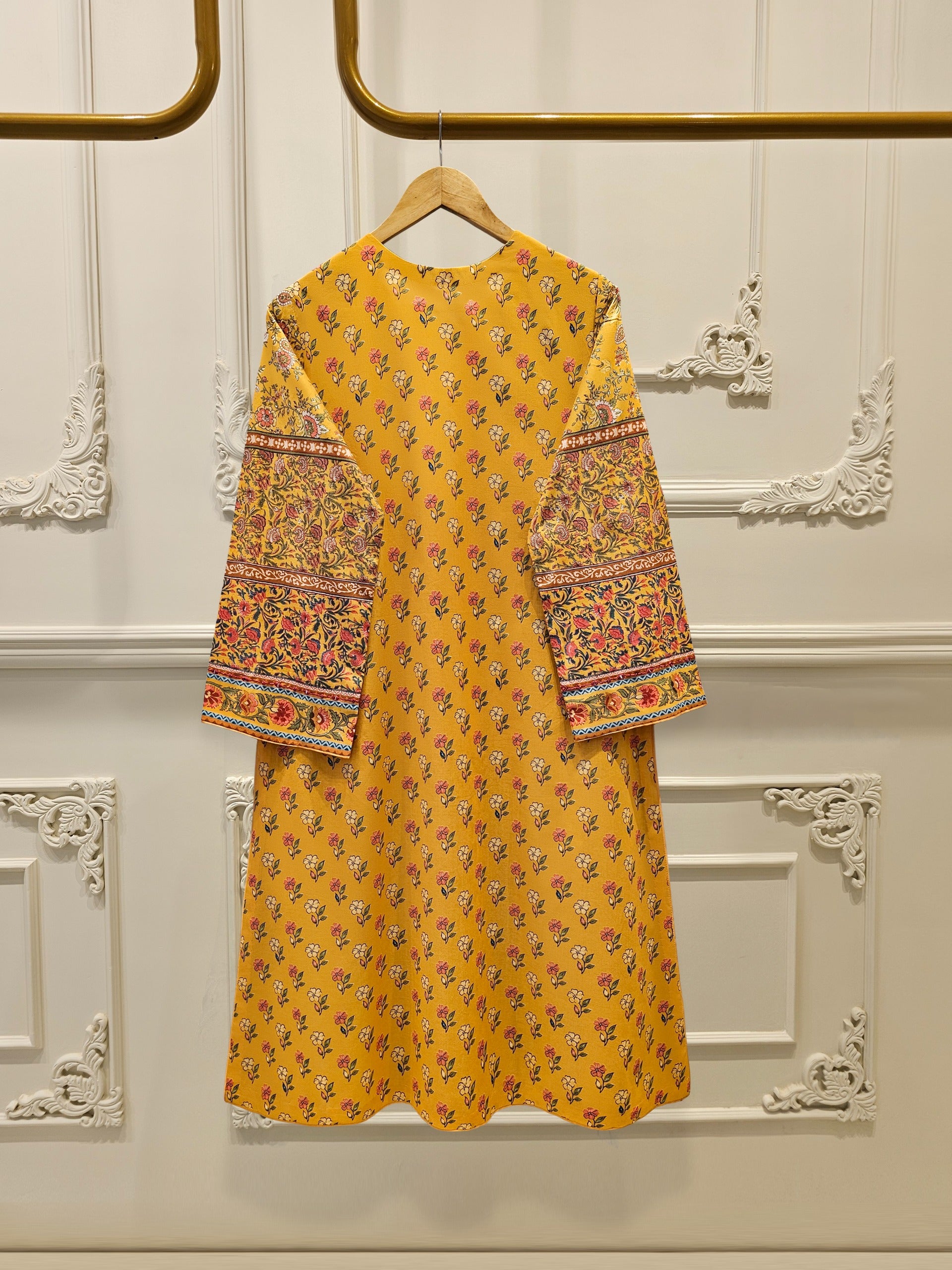 3 Piece - Digital Printed Embroidered Lawn Suit S111692 - Image 5
