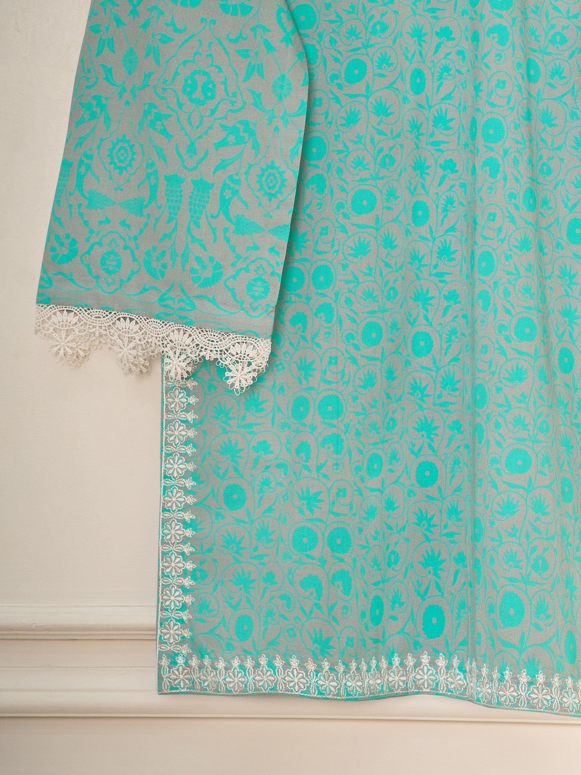 3 Piece - Digital Printed Lawn Suit S111510 - Image 5