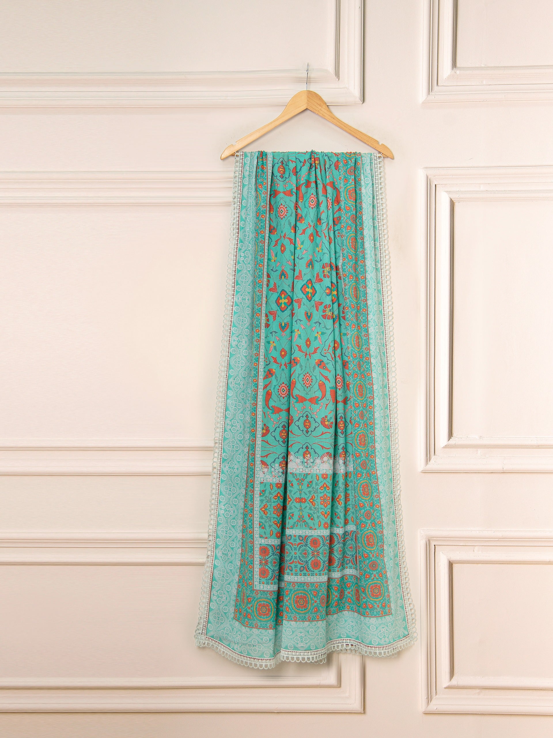 3 Piece - Digital Printed Lawn Suit S111510 - Image 8