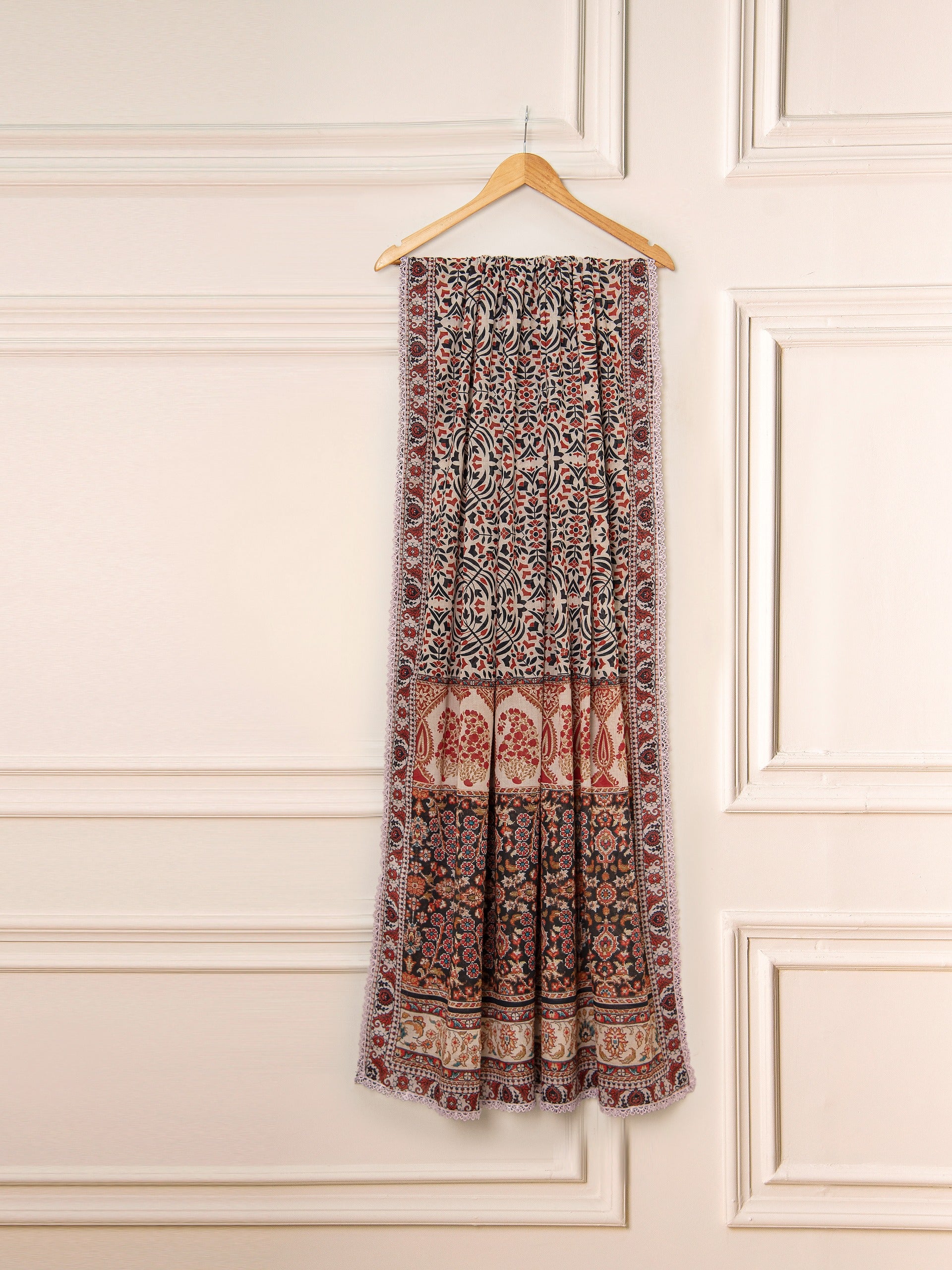 3 Piece - Digital Printed Lawn Suit S111522 - Image 9