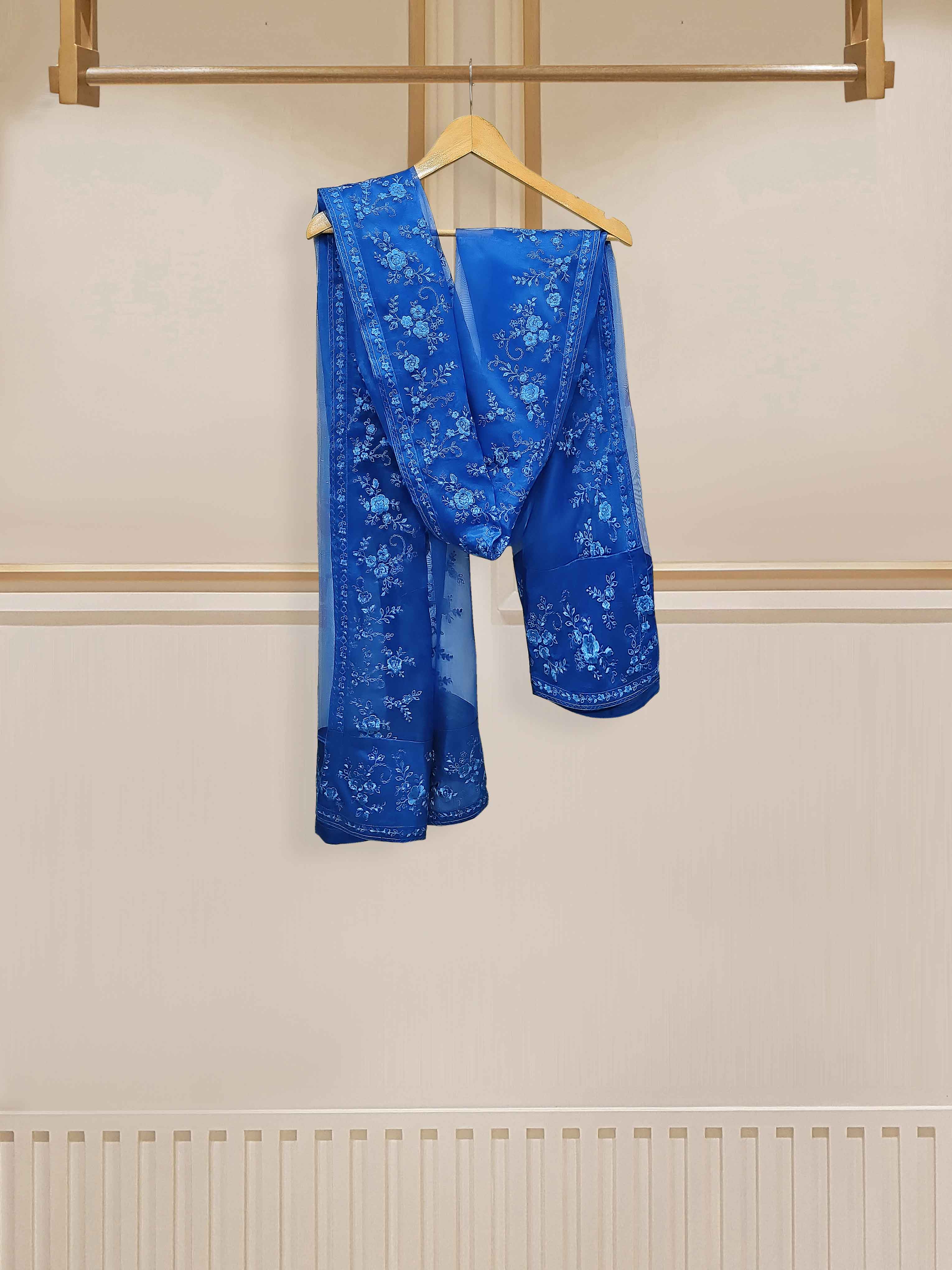 3 Piece - Pure Raw Silk Suit S110096 - Image 10