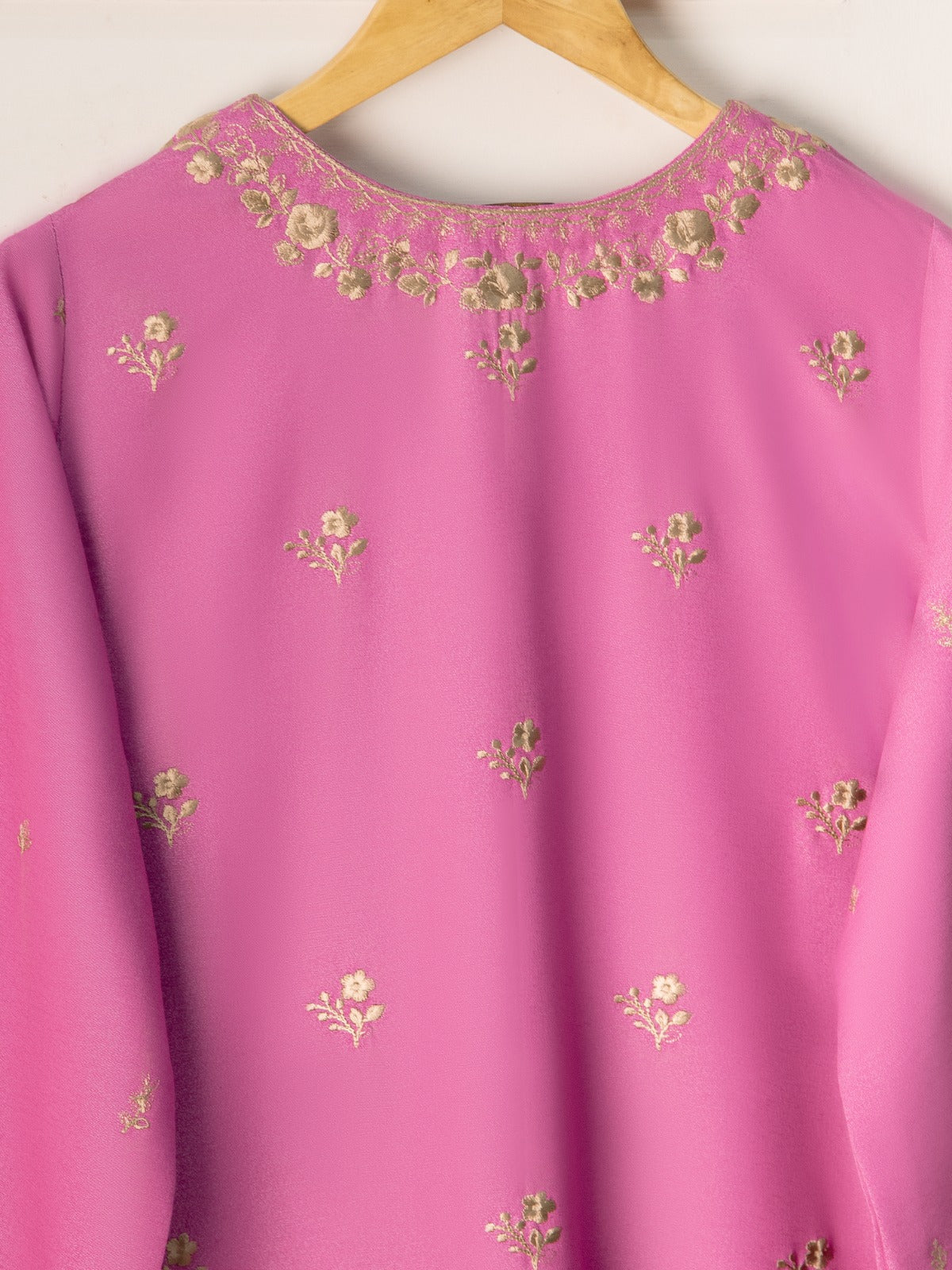 3 Piece- Embroidered Karandi Suit S110777 - Image 5