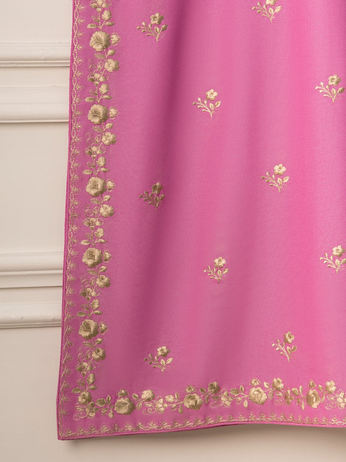 3 Piece- Embroidered Karandi Suit S110777 - Image 6