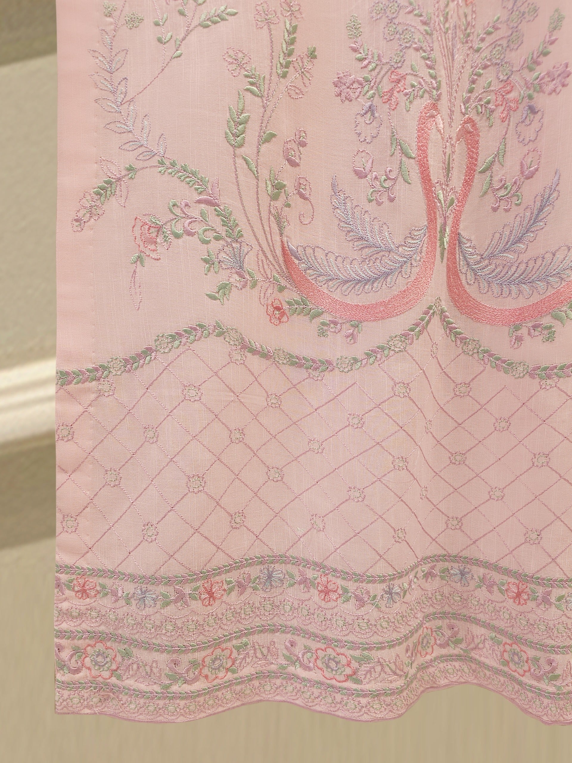 3 Piece - Embroidered Khaddar Suit S112544 - Image 4