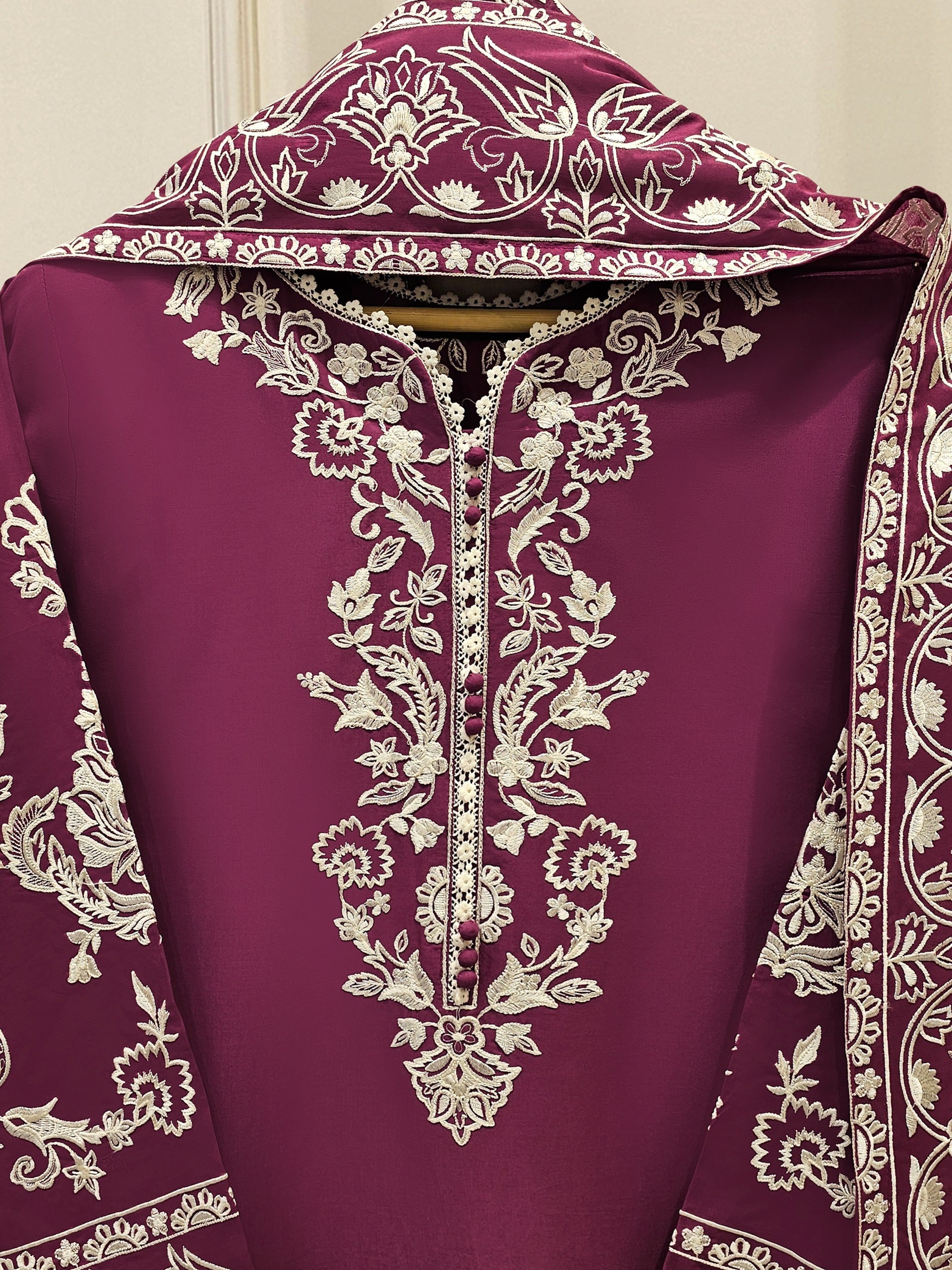 3 Piece - Embroidered Lawn Suit S111750 - Image 2
