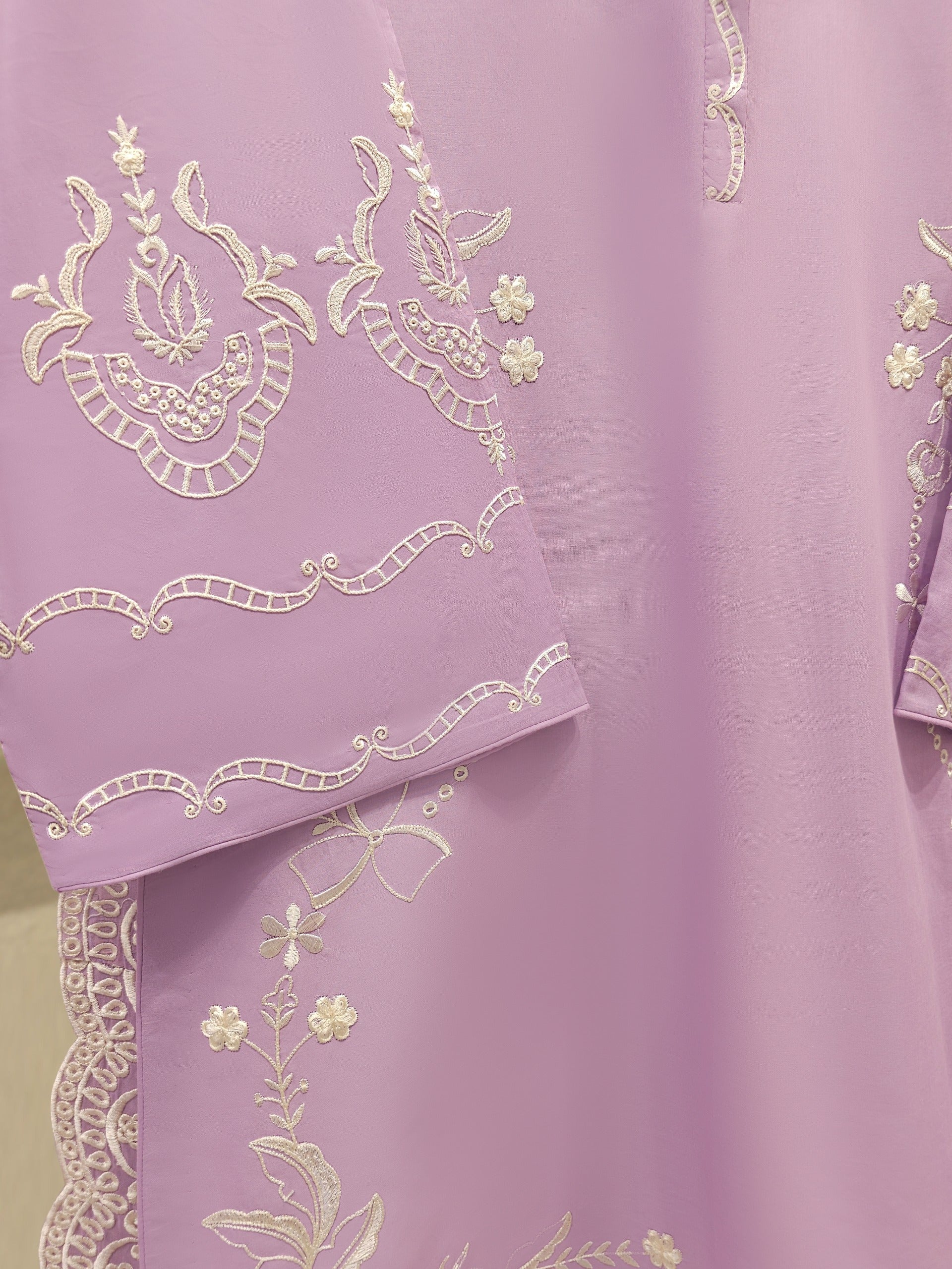 3 Piece - Embroidered Lawn Suit S111875 - Image 3