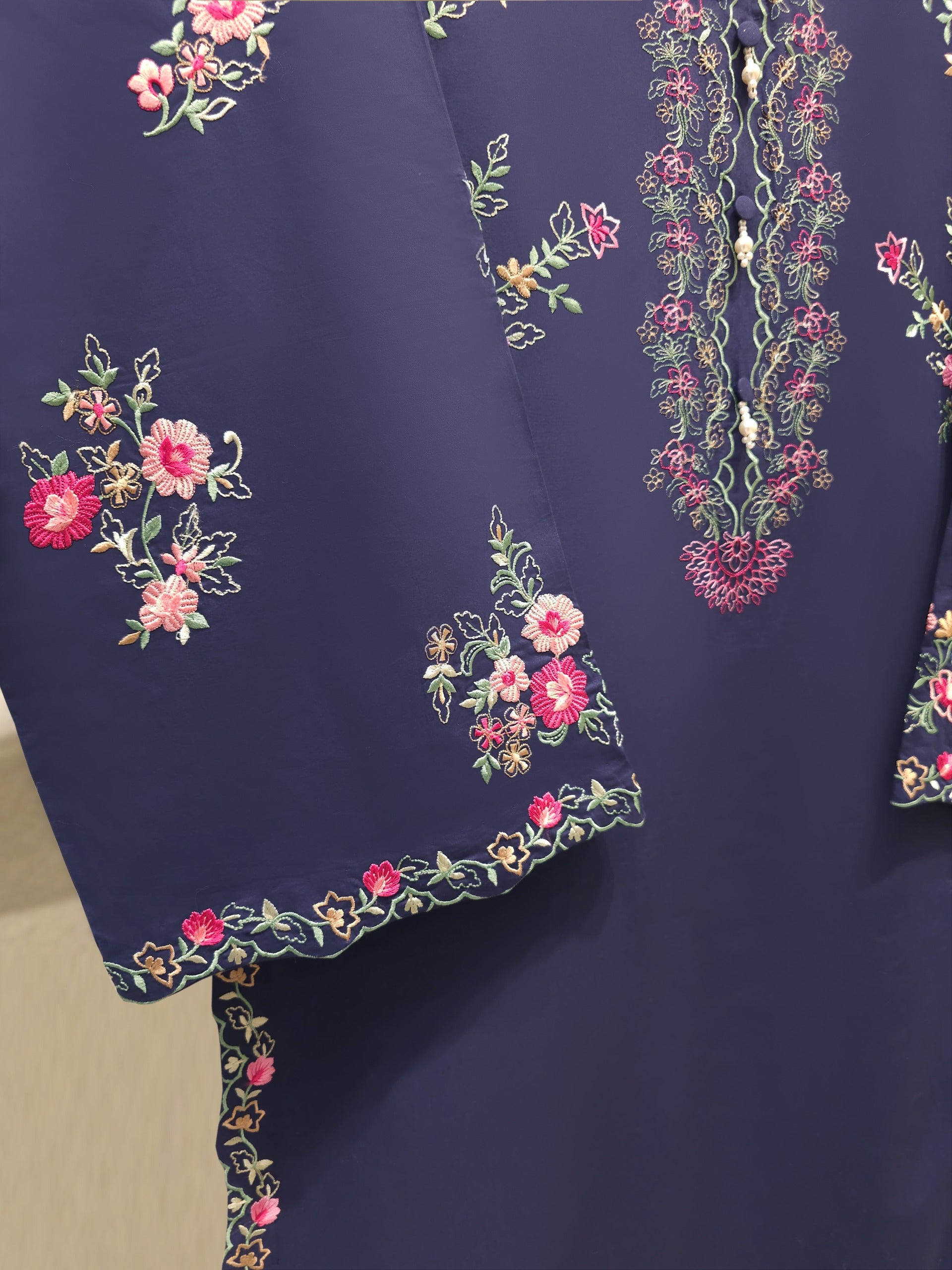3 Piece - Embroidered Lawn Suit S111924 - Image 3