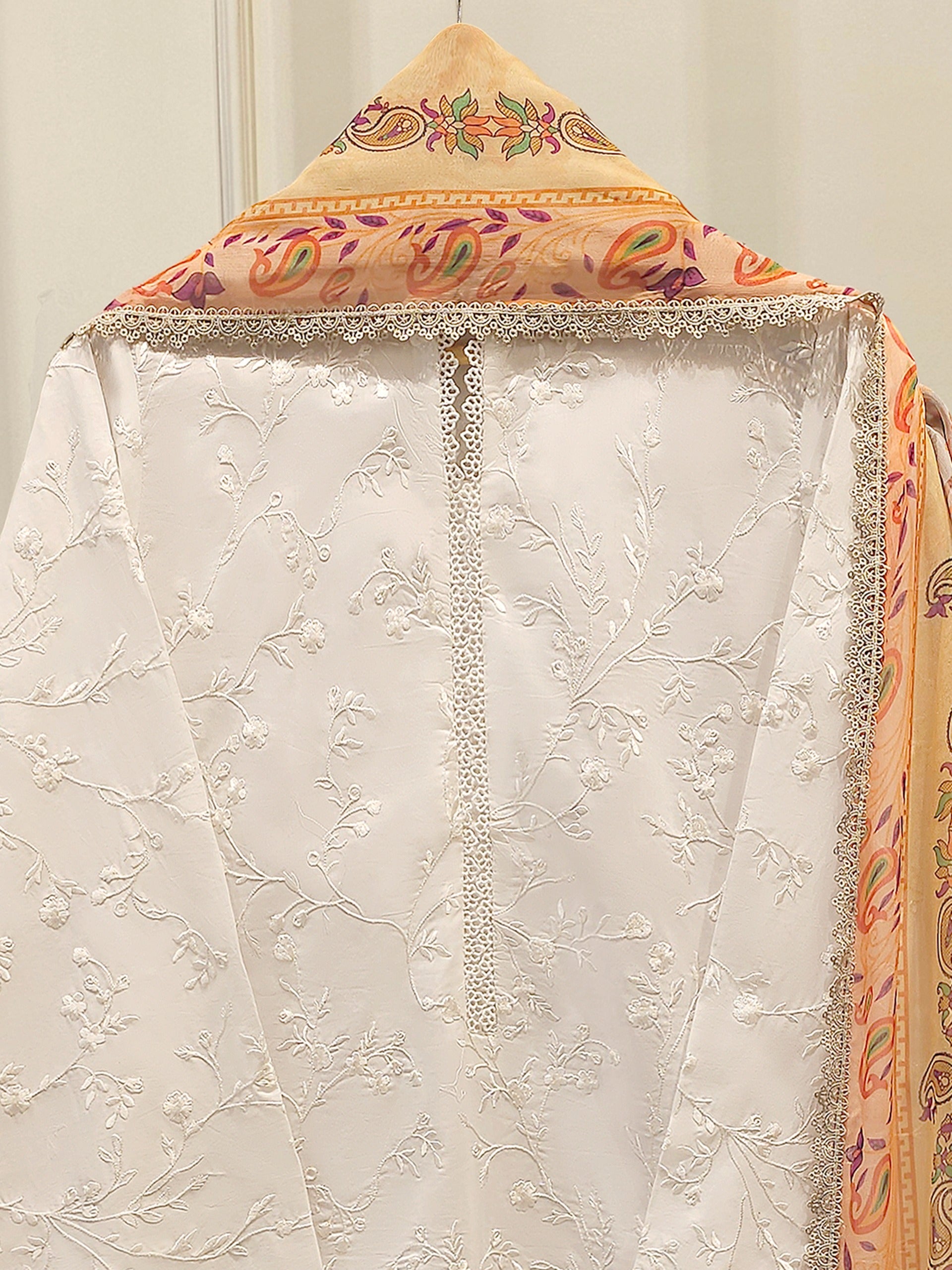 3 Piece - Embroidered Lawn Suit S112252 - Image 2