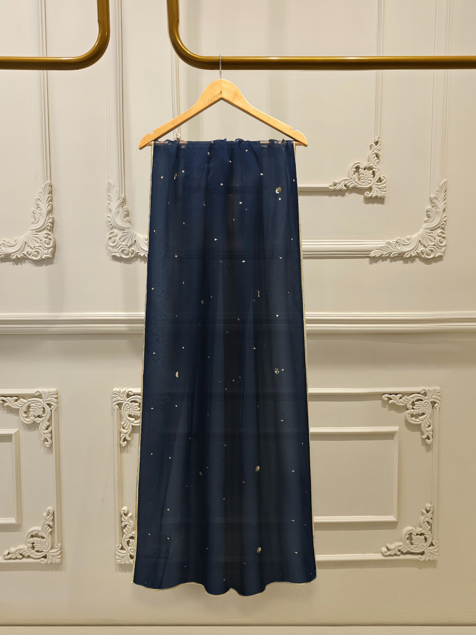 3 Piece - Embroidered Velvet Suit S1125684 - Image 5
