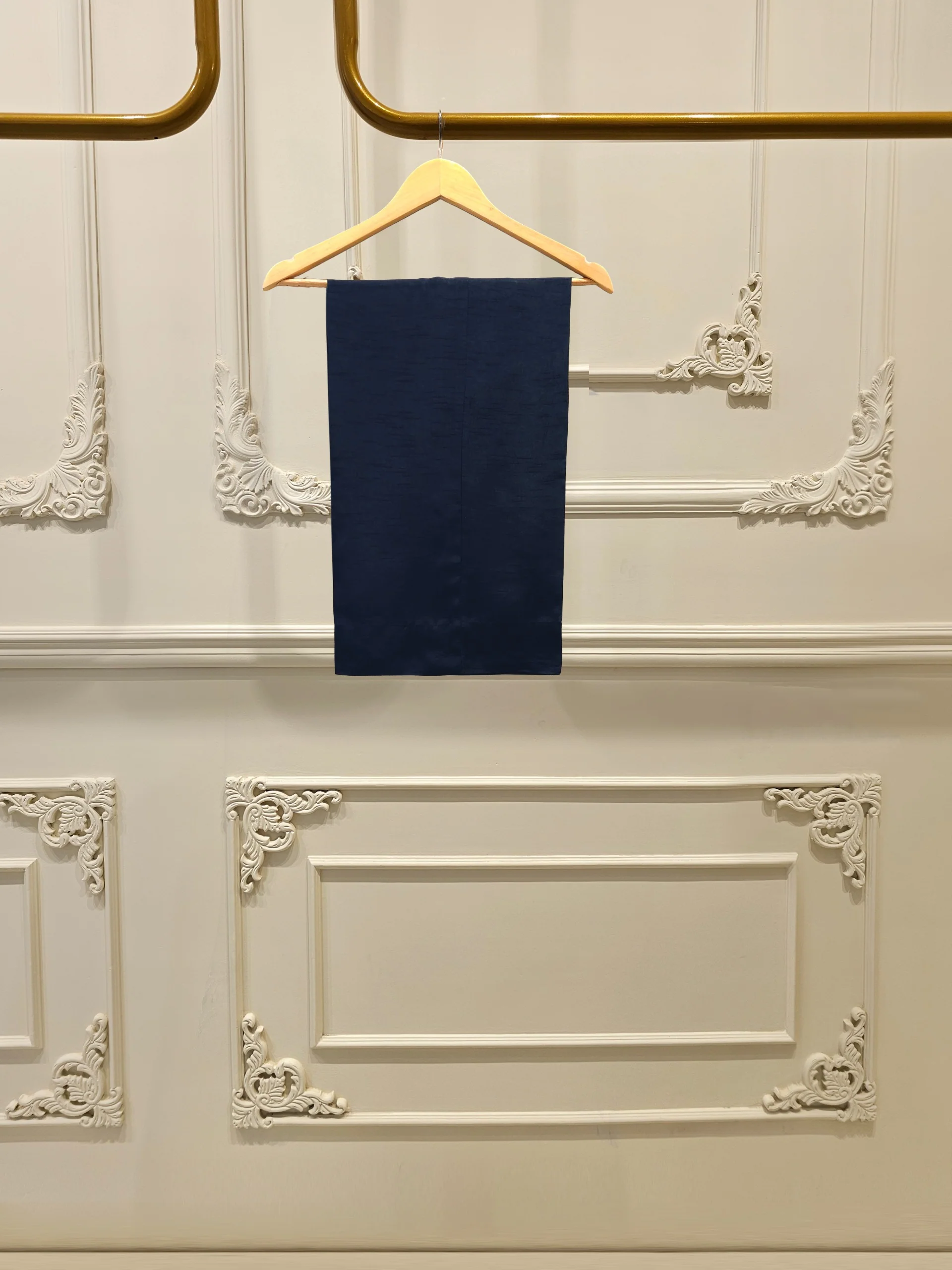3 Piece - Pure Chiffon Embroidered Suit S112857 - Image 9
