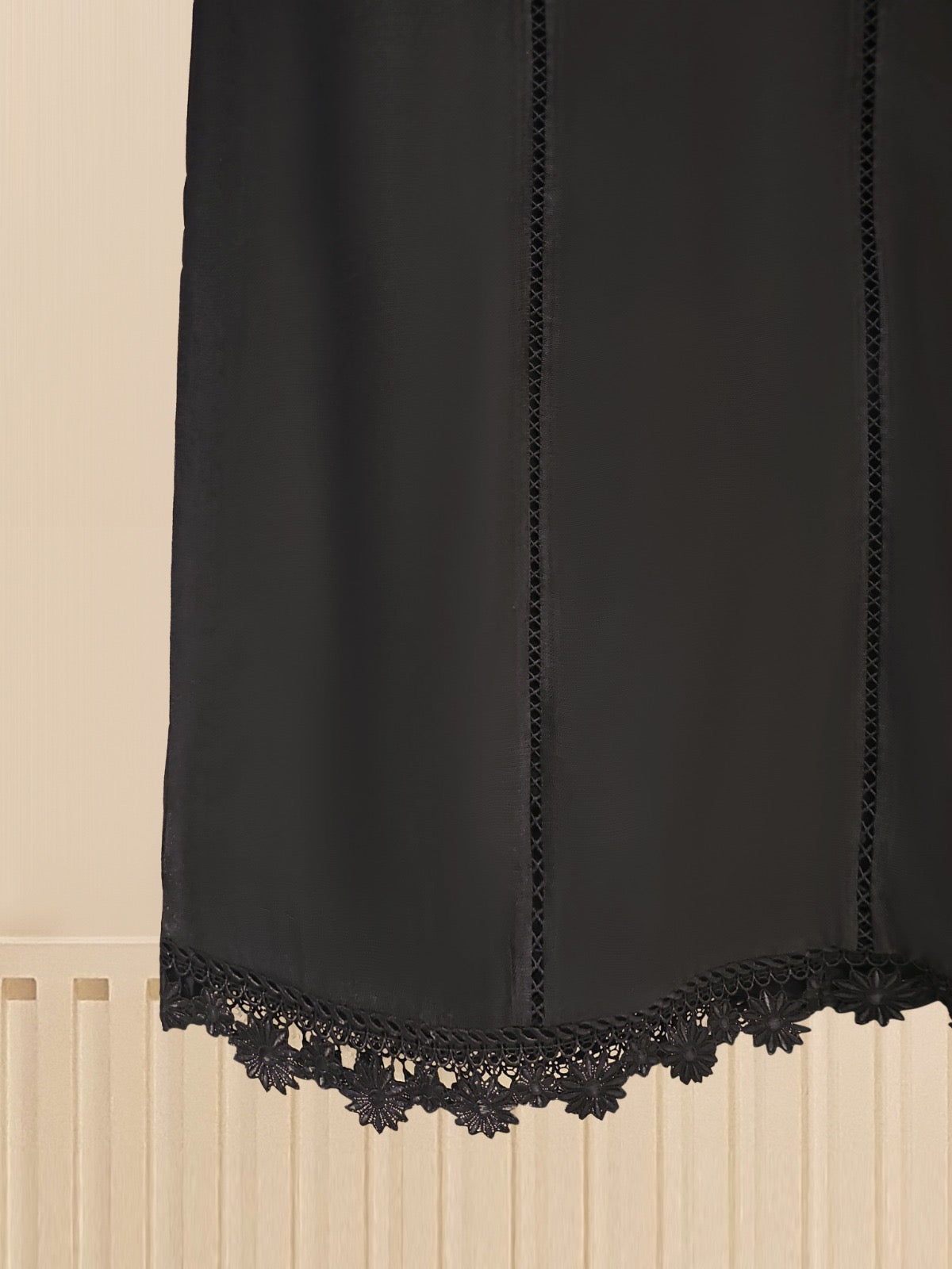 3 Piece - Pure Cotton Net Embroidered Suit S109613 - Image 4