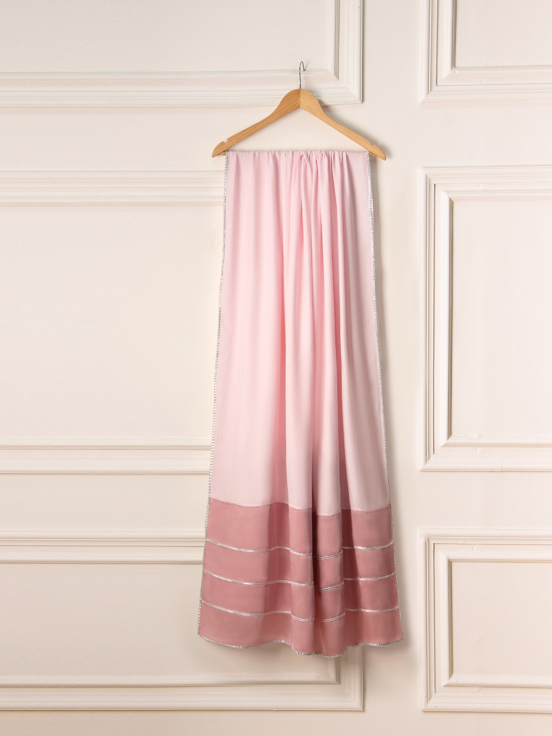 3 Piece- Pure Cotton Net Embroidered Suit S110936 - Image 6