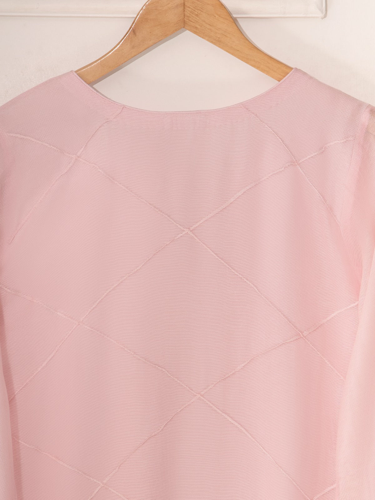 3 Piece - Pure Cotton Net Embroidered Suit S111274 - Image 7