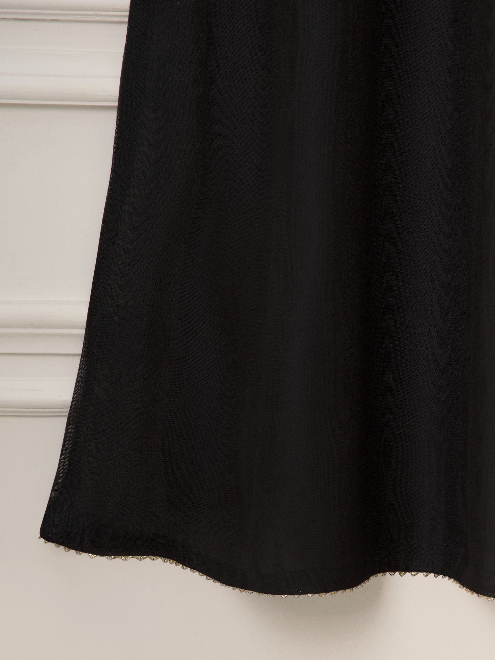 3 Piece - Pure Cotton Net Embroidered Suit S111322 - Image 5