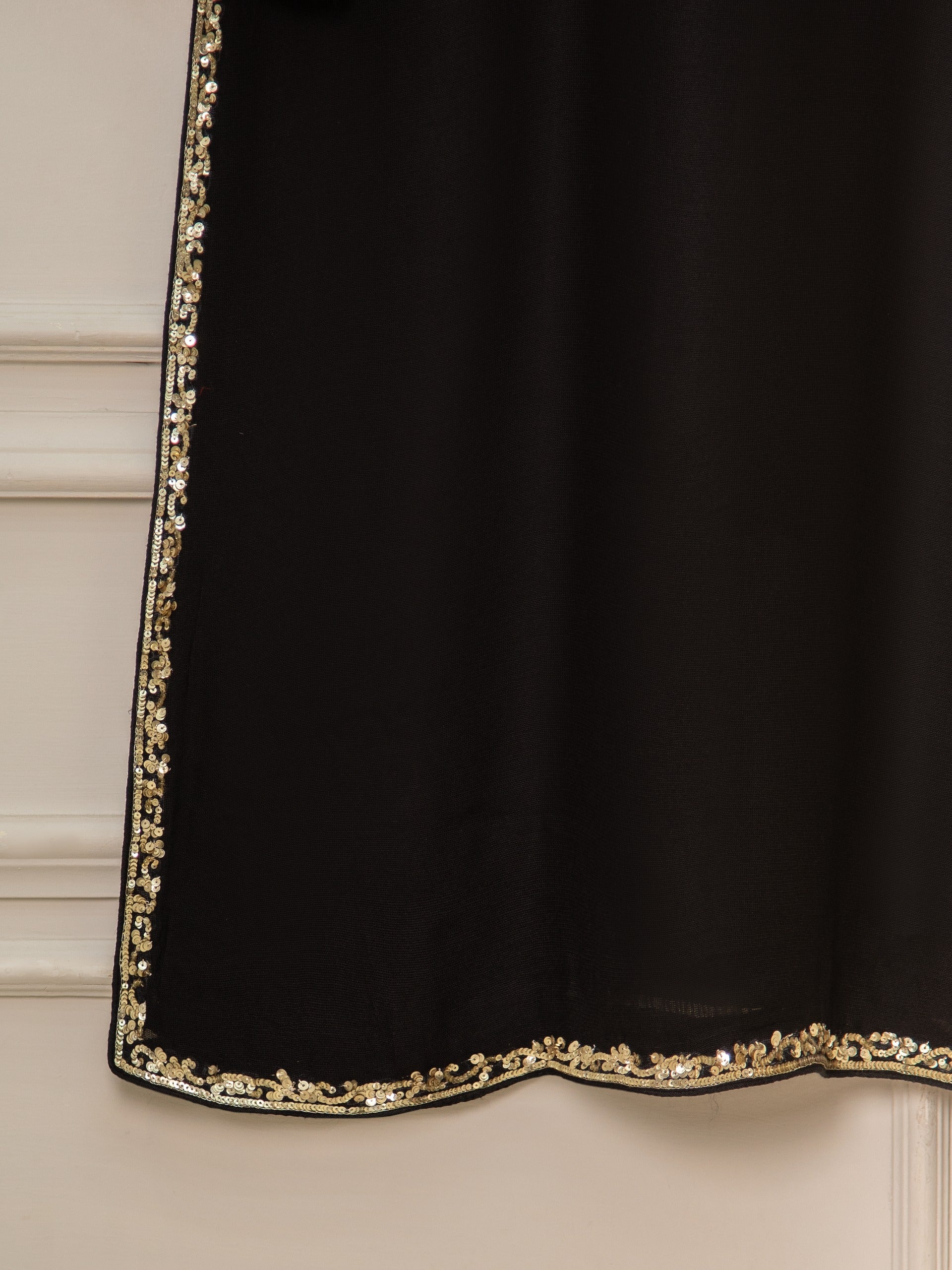 3 Piece - Pure Cotton Net Embroidered Suit S111527 - Image 6