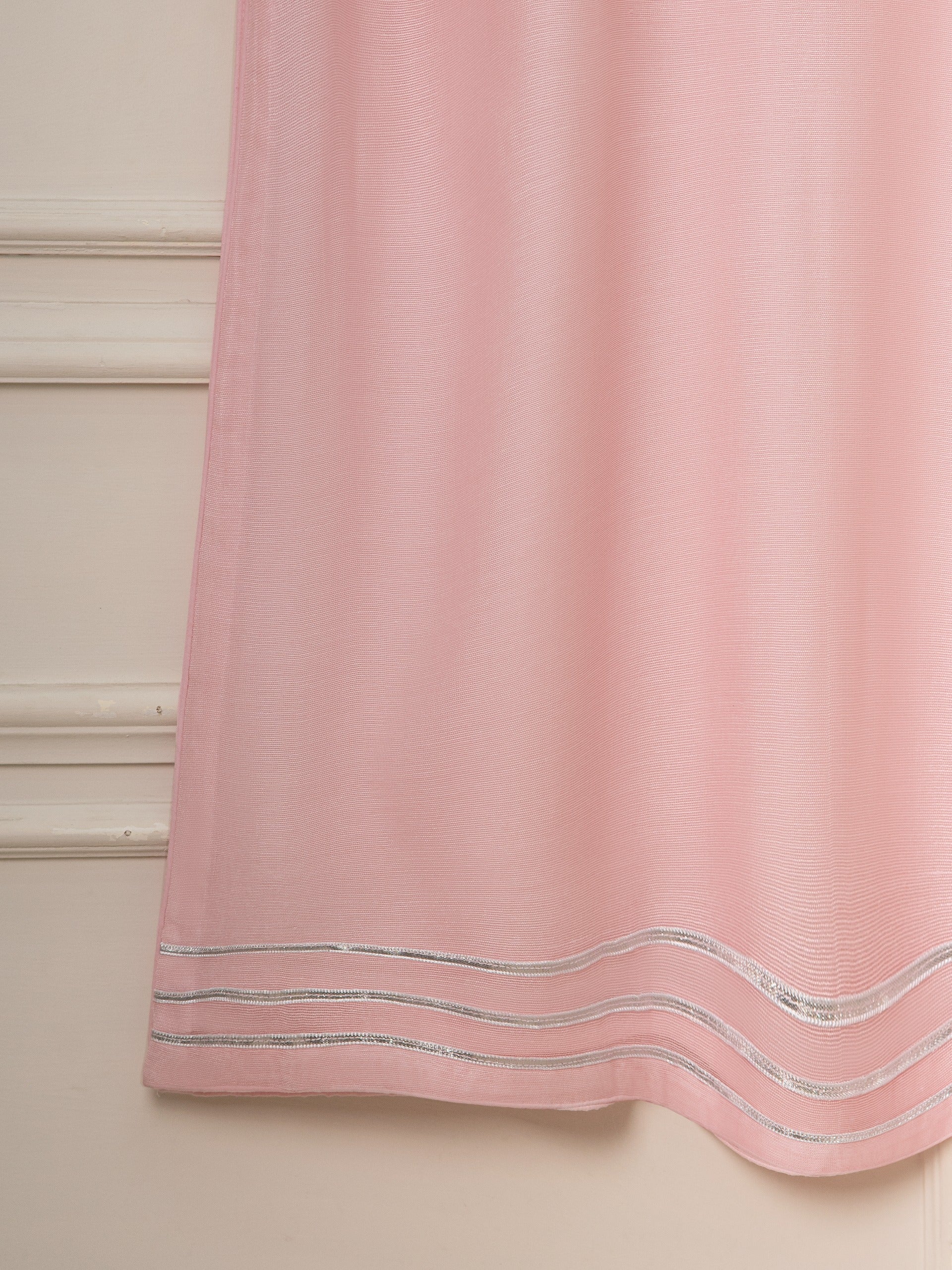 3 Piece - Pure Cotton Net Embroidered Suit S111549 - Image 5