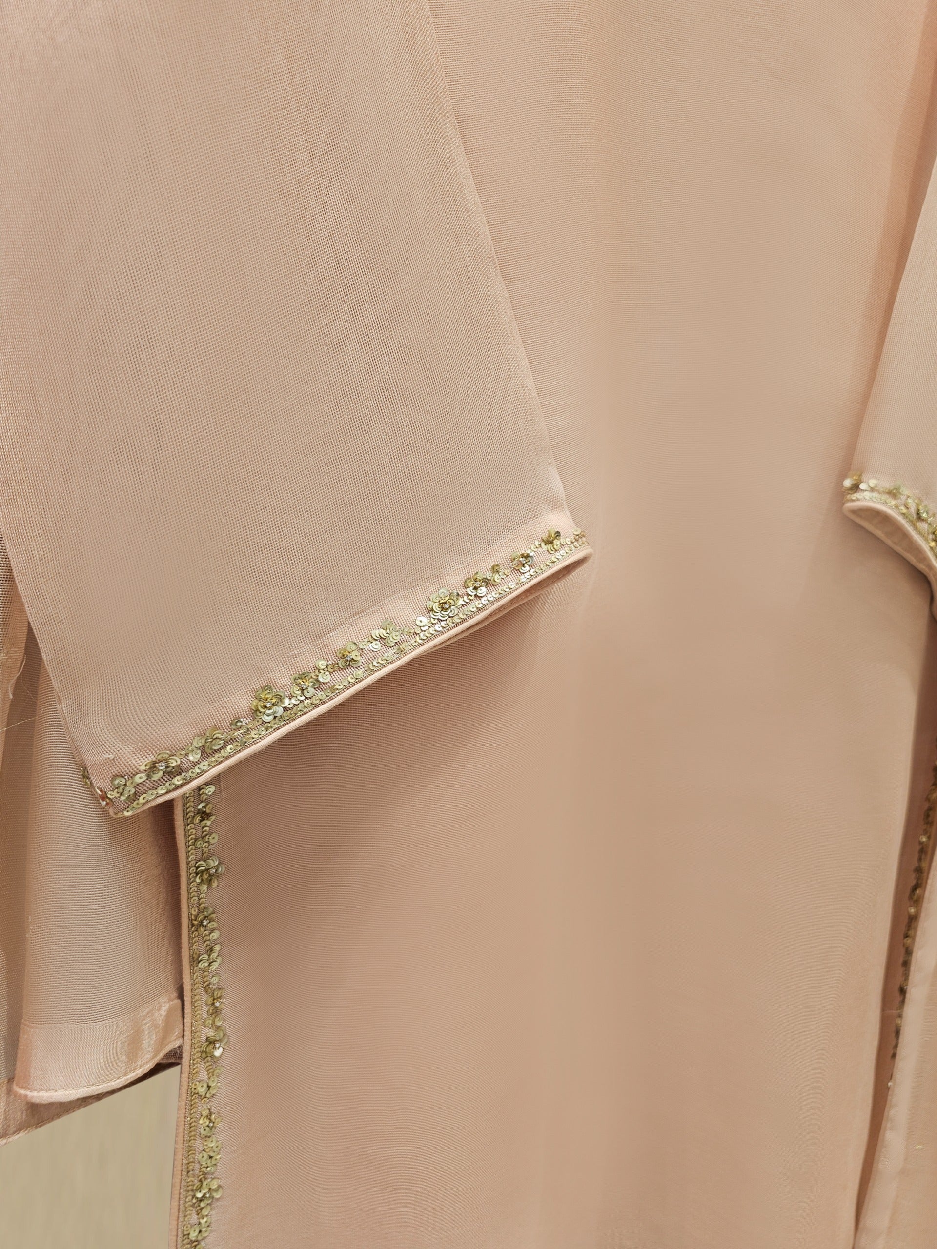 3 Piece - Pure Embroidered Cotton Net Suit S111796 - Image 2