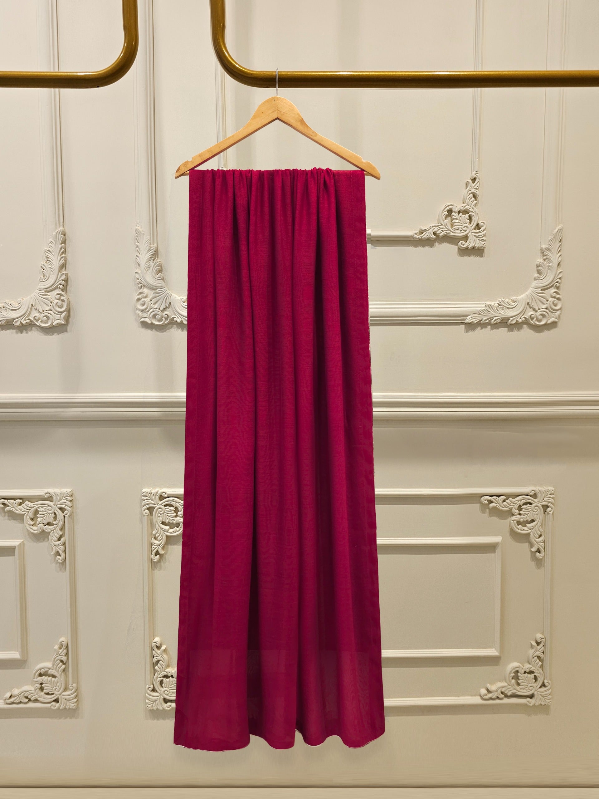 3 Piece - Pure Embroidered Cotton Net Suit S111947 - Image 5