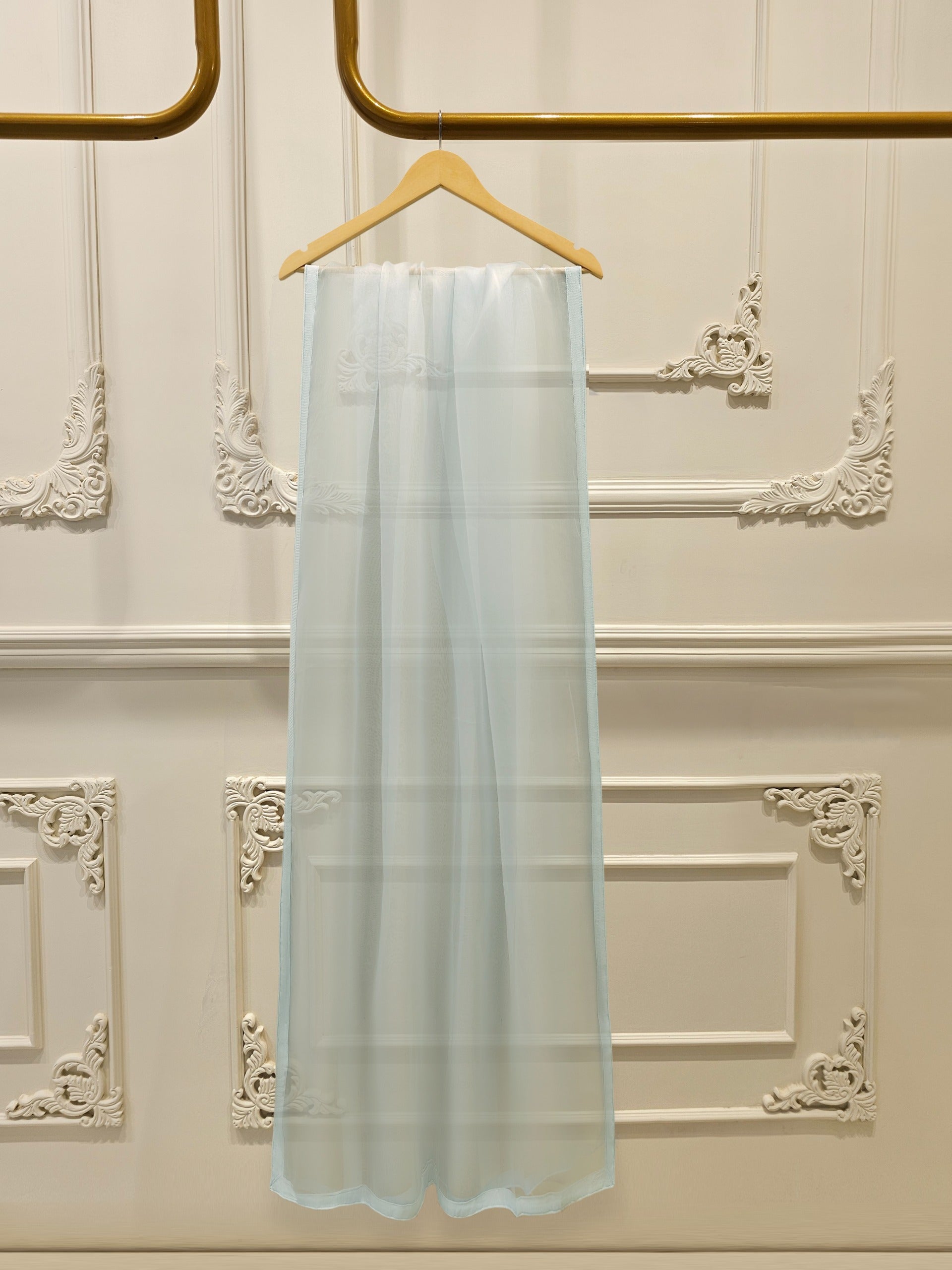 3 Piece - Pure Embroidered Cotton Net Suit S111998 - Image 5