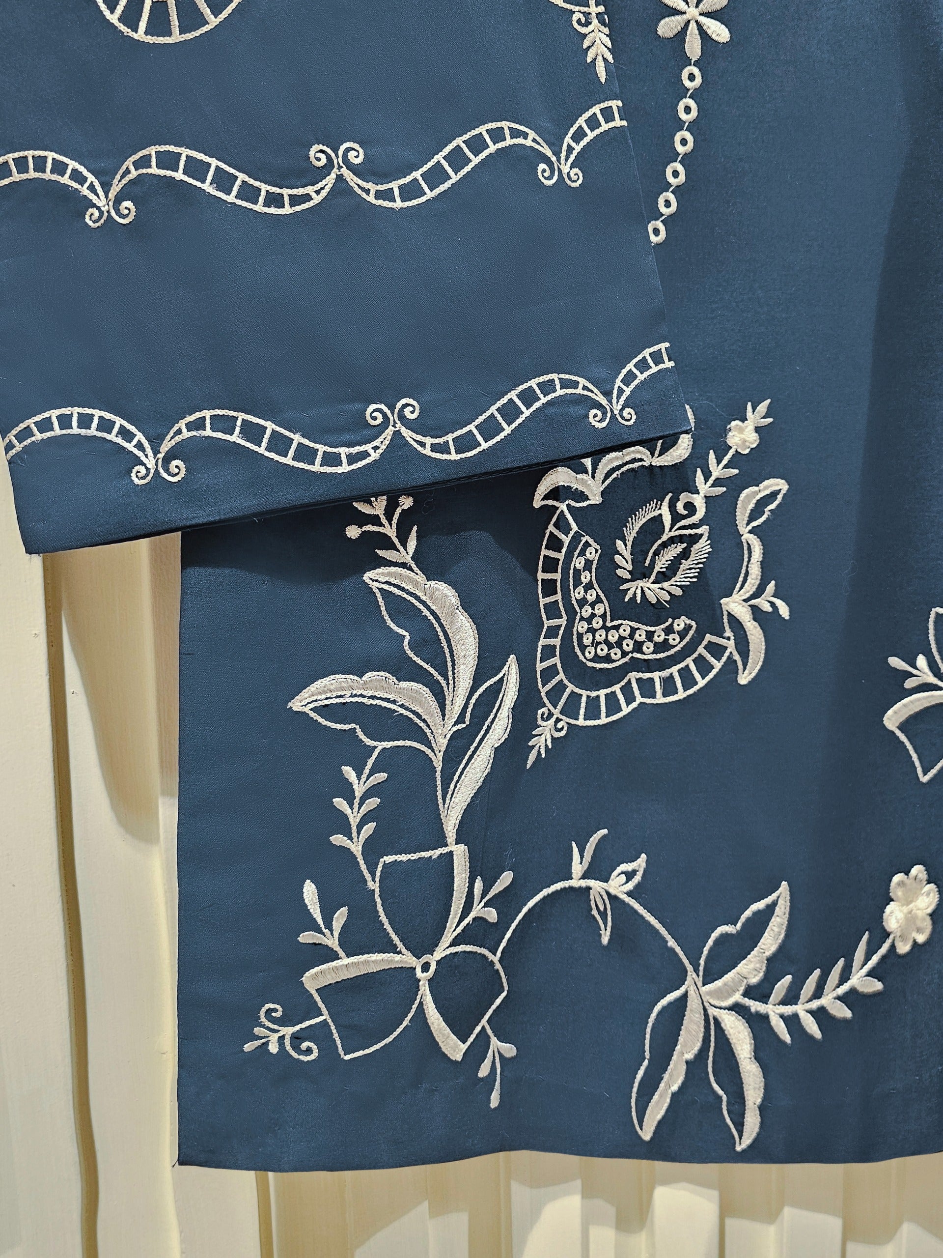 3 Piece - Pure Embroidered Lawn Suit S111438 - Image 3