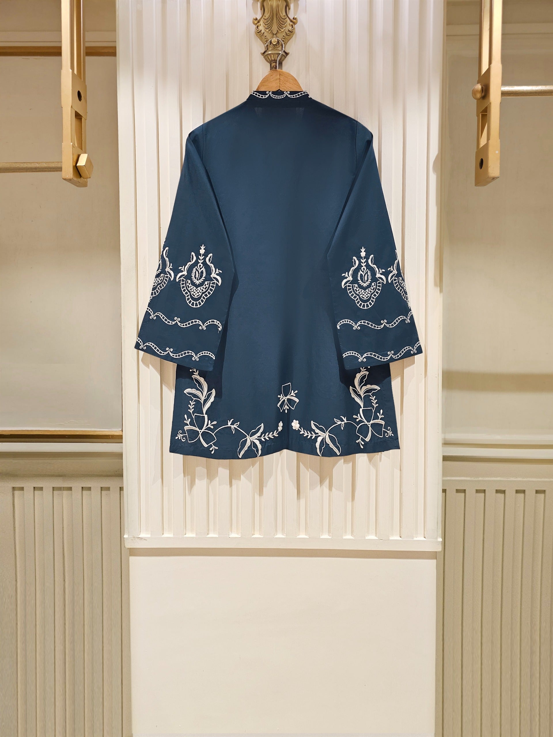3 Piece - Pure Embroidered Lawn Suit S111438 - Image 4