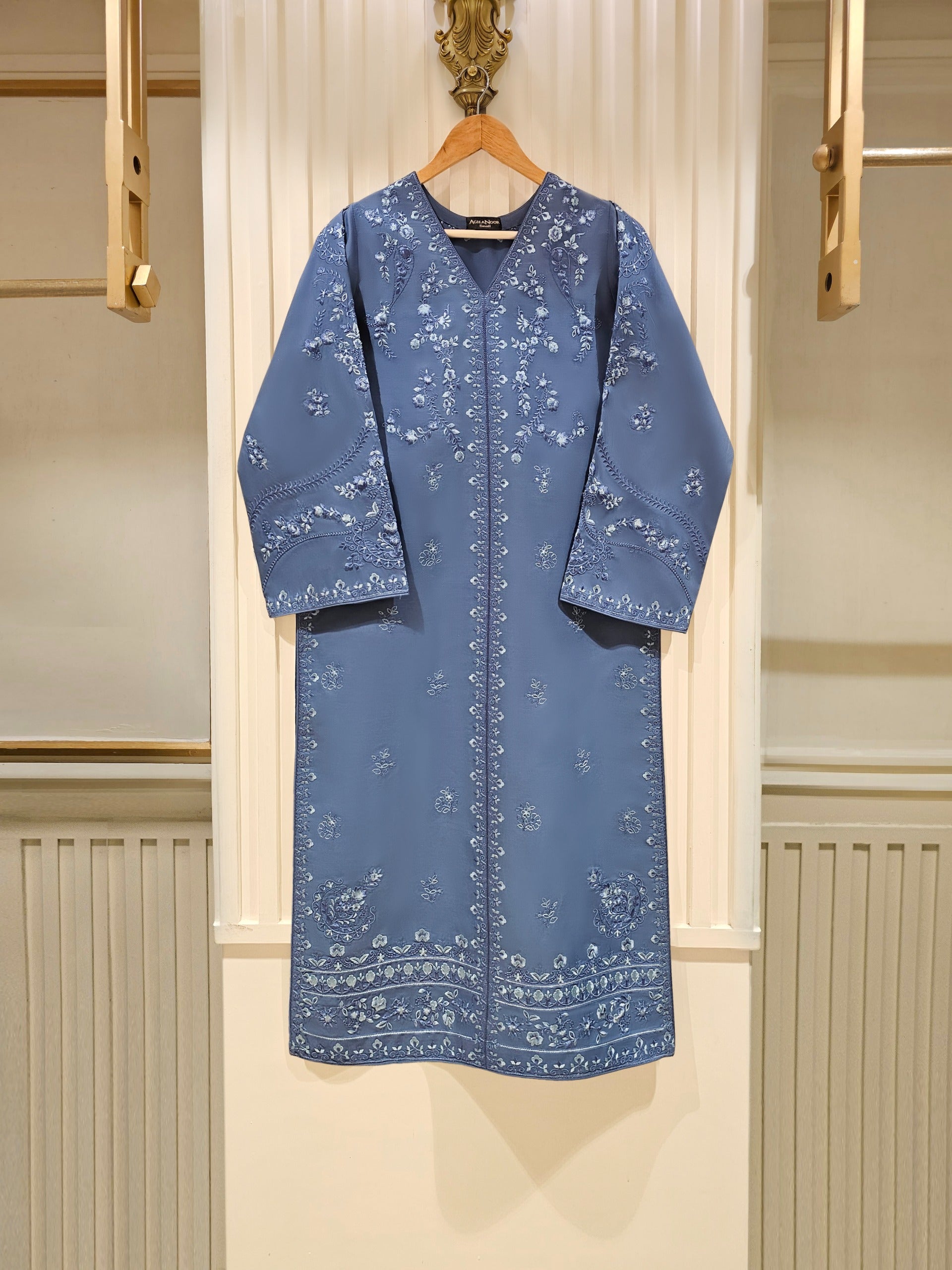 3 Piece - Pure Embroidered Lawn Suit S111486 - Image 2
