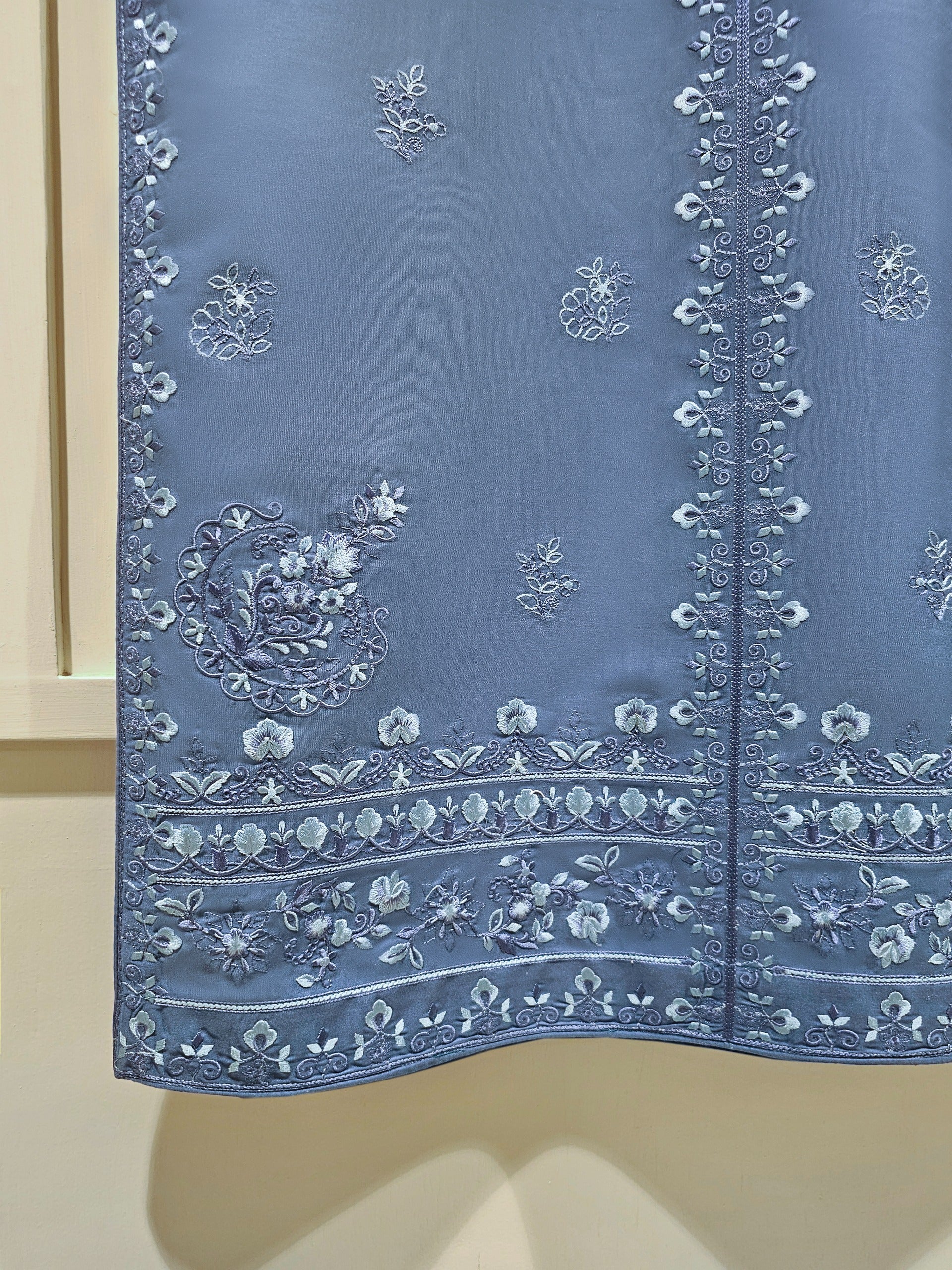3 Piece - Pure Embroidered Lawn Suit S111486 - Image 4