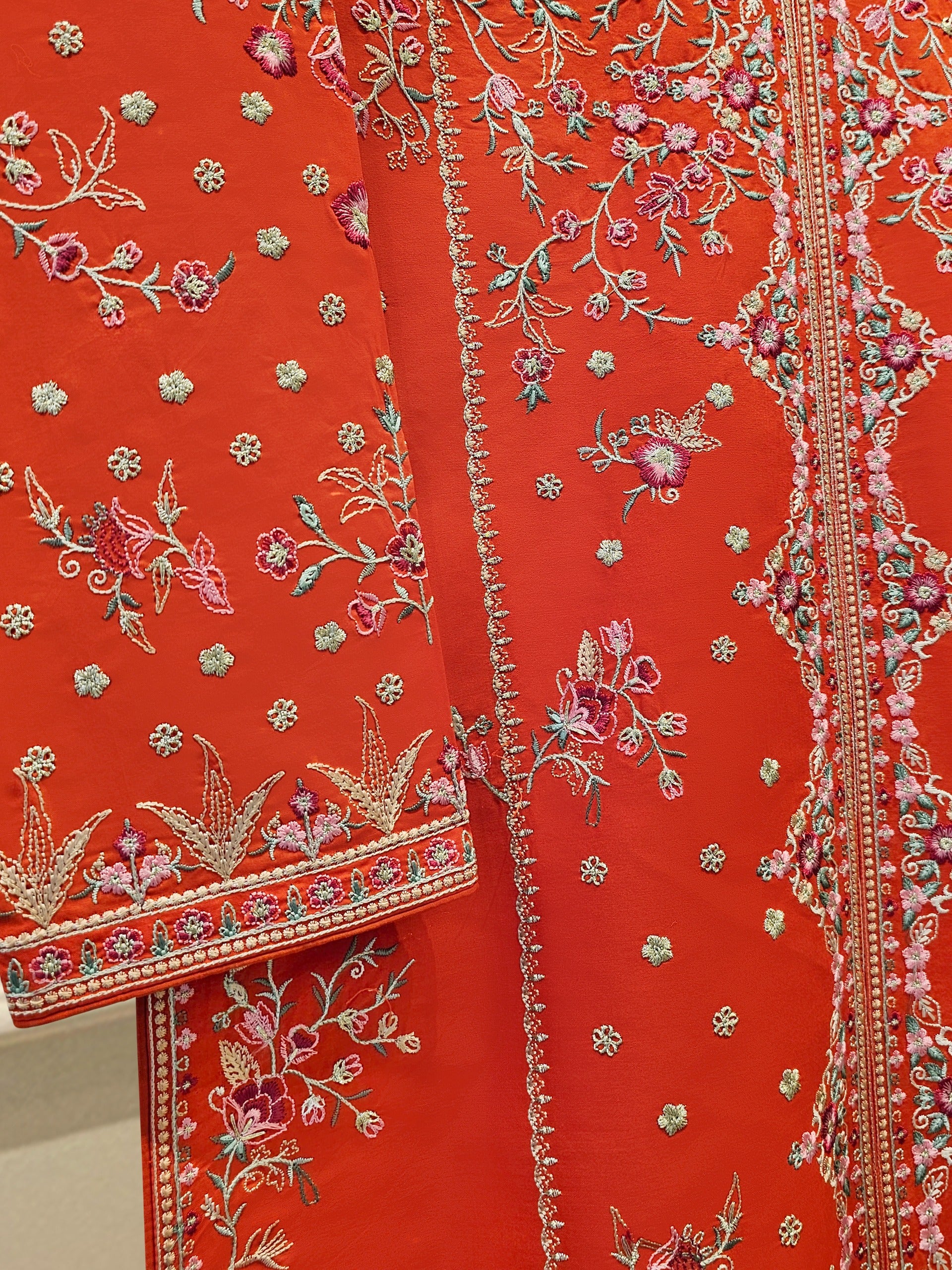 3 Piece - Pure Embroidered Lawn Suit S111633 - Image 3