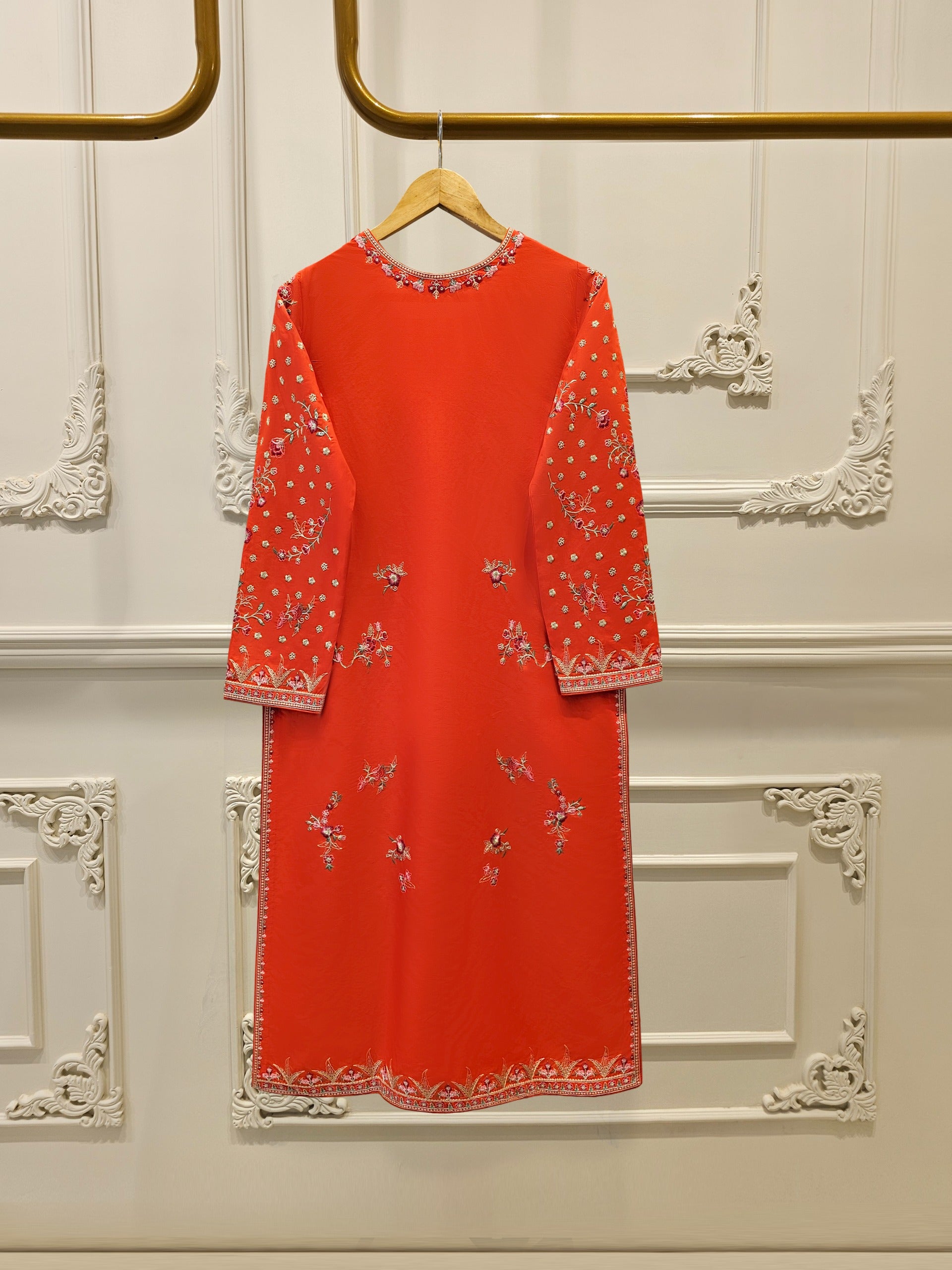 3 Piece - Pure Embroidered Lawn Suit S111633 - Image 5