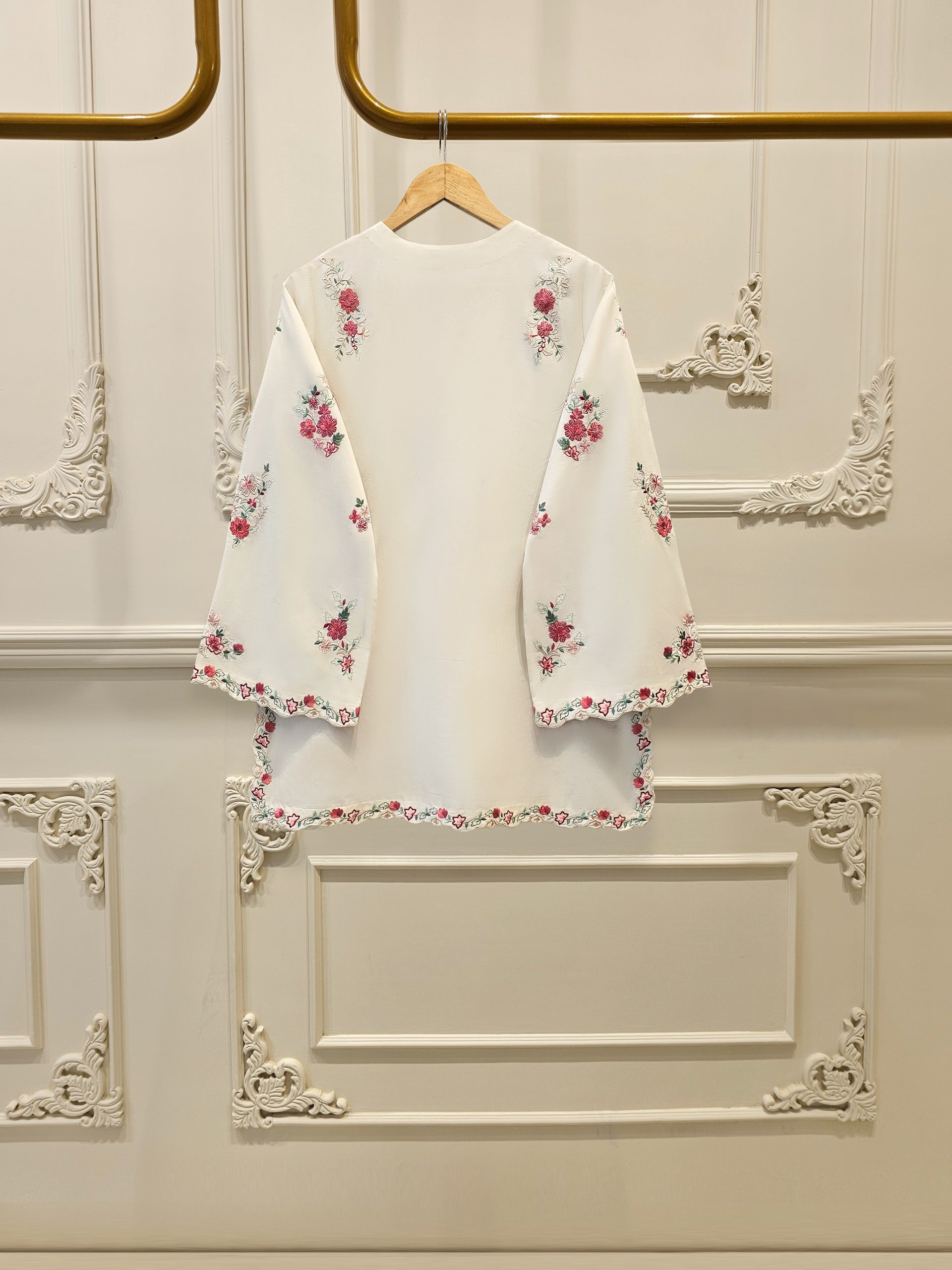 3 Piece - Pure Embroidered Lawn Suit S111648 - Image 6