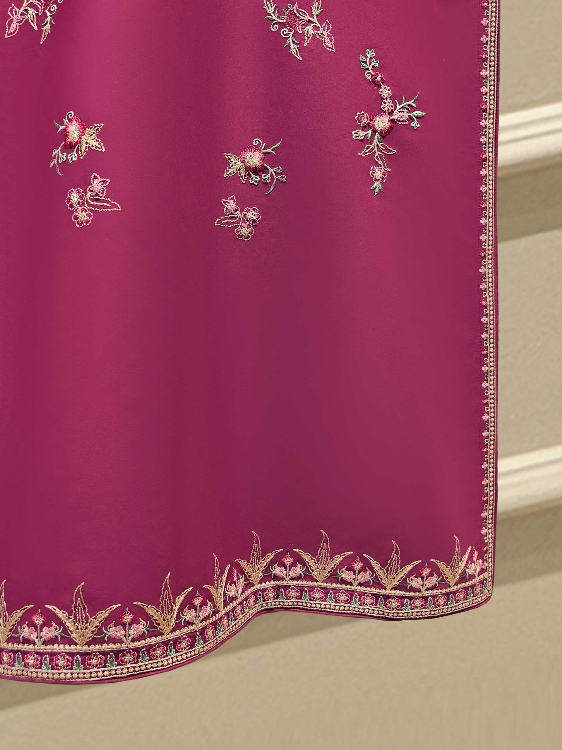 2 Piece - Pure Embroidered Lawn Suit S111657 - Image 6