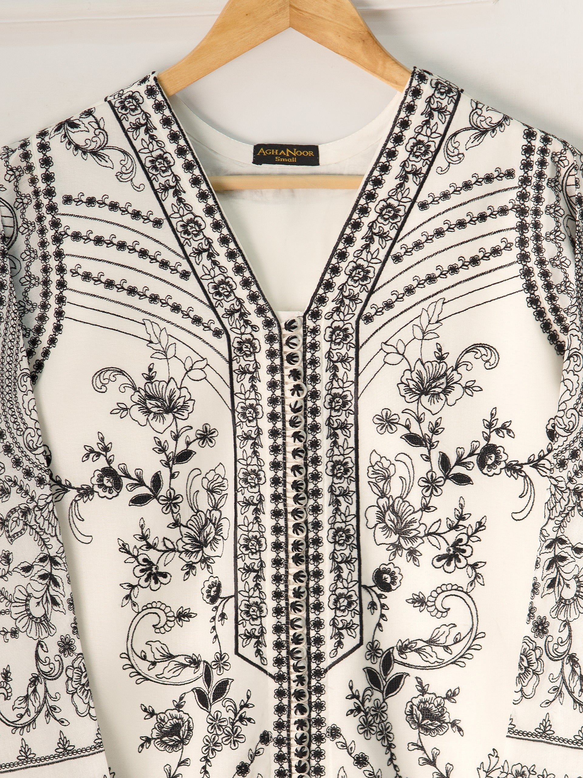 3 Piece - Pure Marina Embroidered Suit S111116 - Image 2