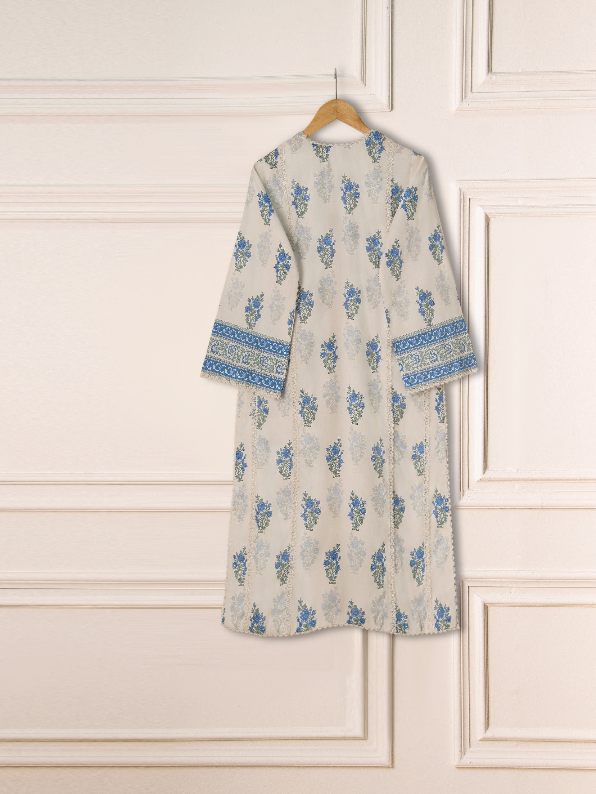Digital Printed Cambric Shirt S111207 - Image 5
