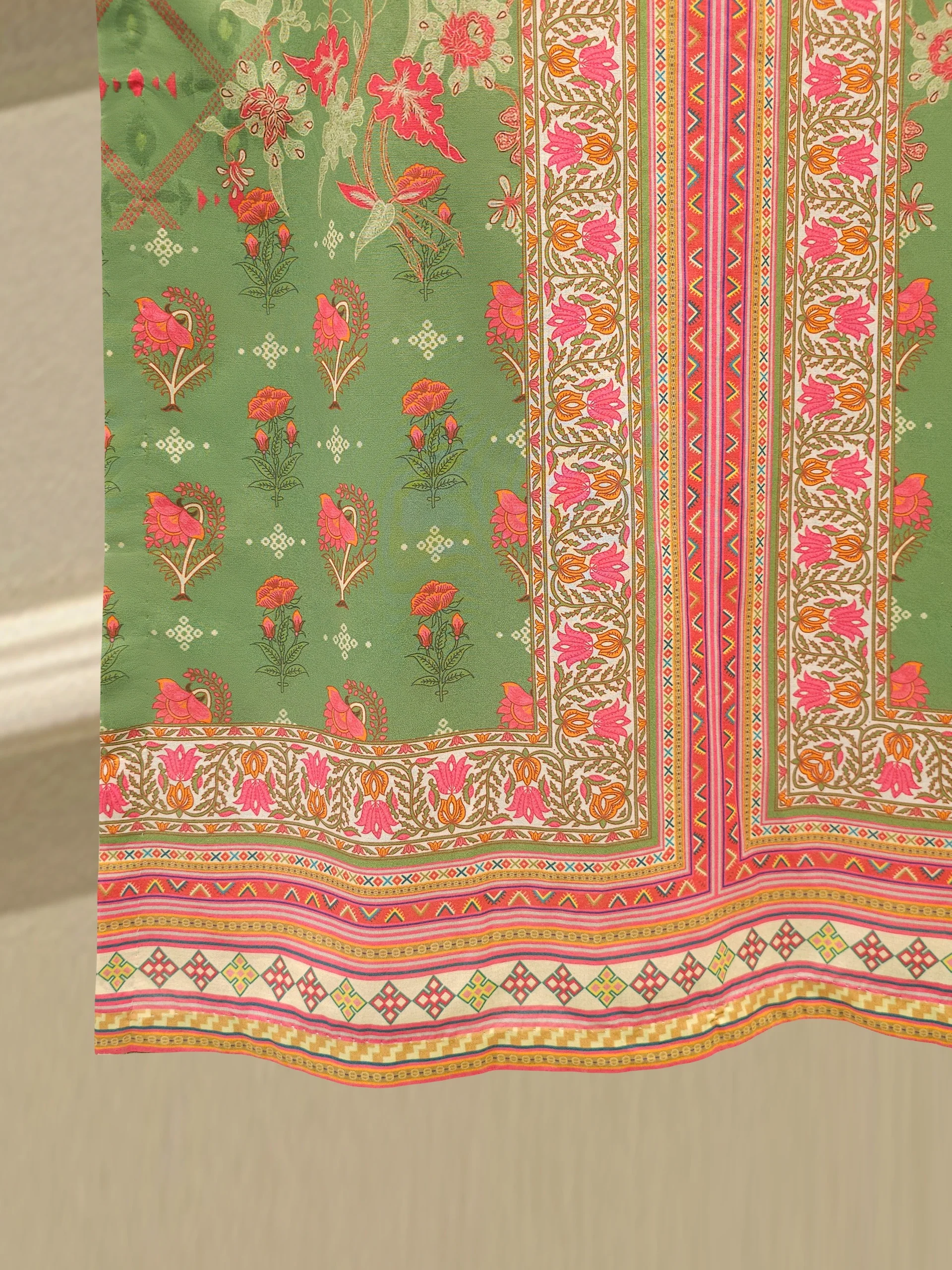 Digital Printed Cambric Shirt S112868 - Image 4