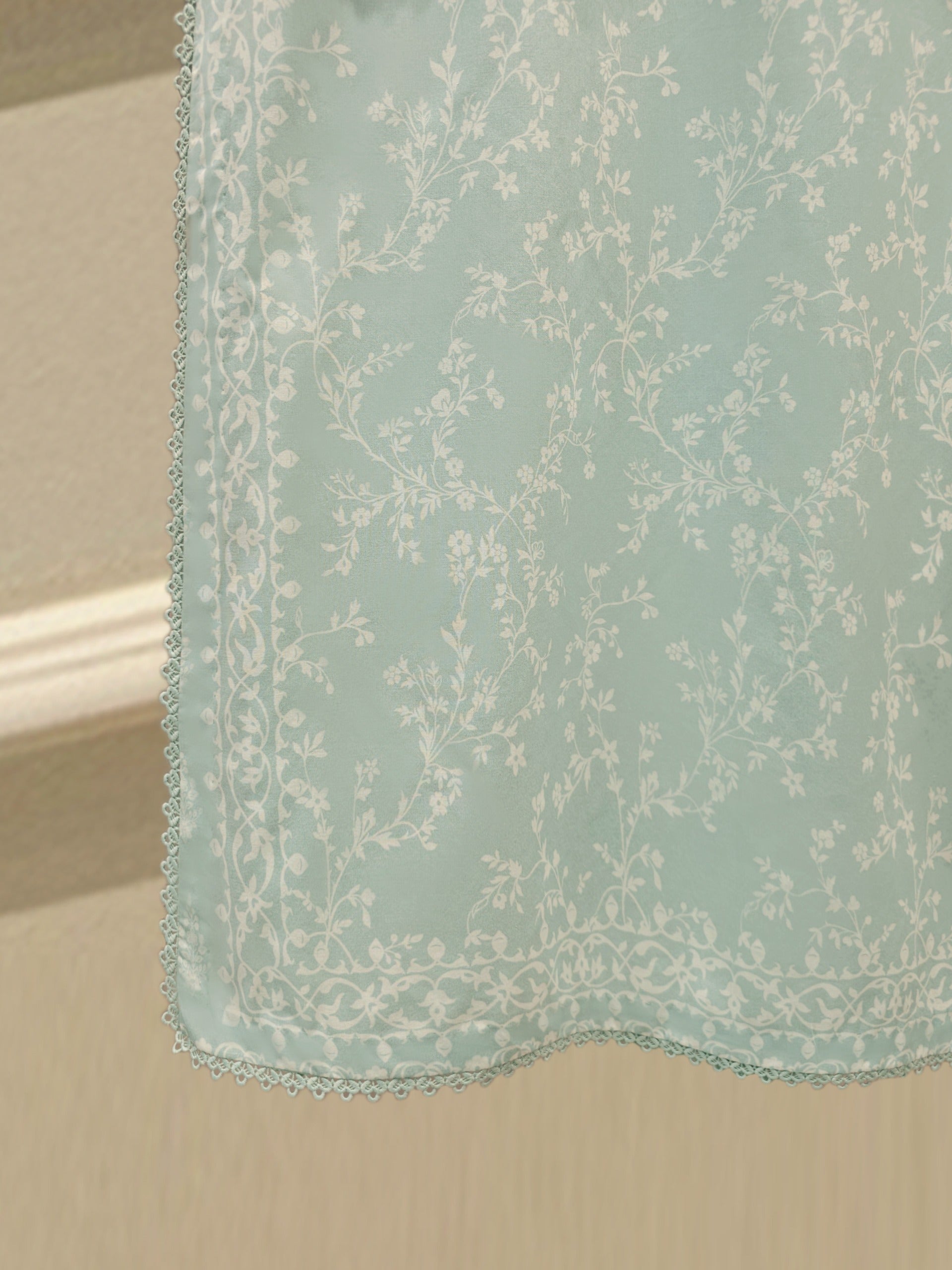 Digital Printed Embroidered Cambric Shirt S112916 - Image 4