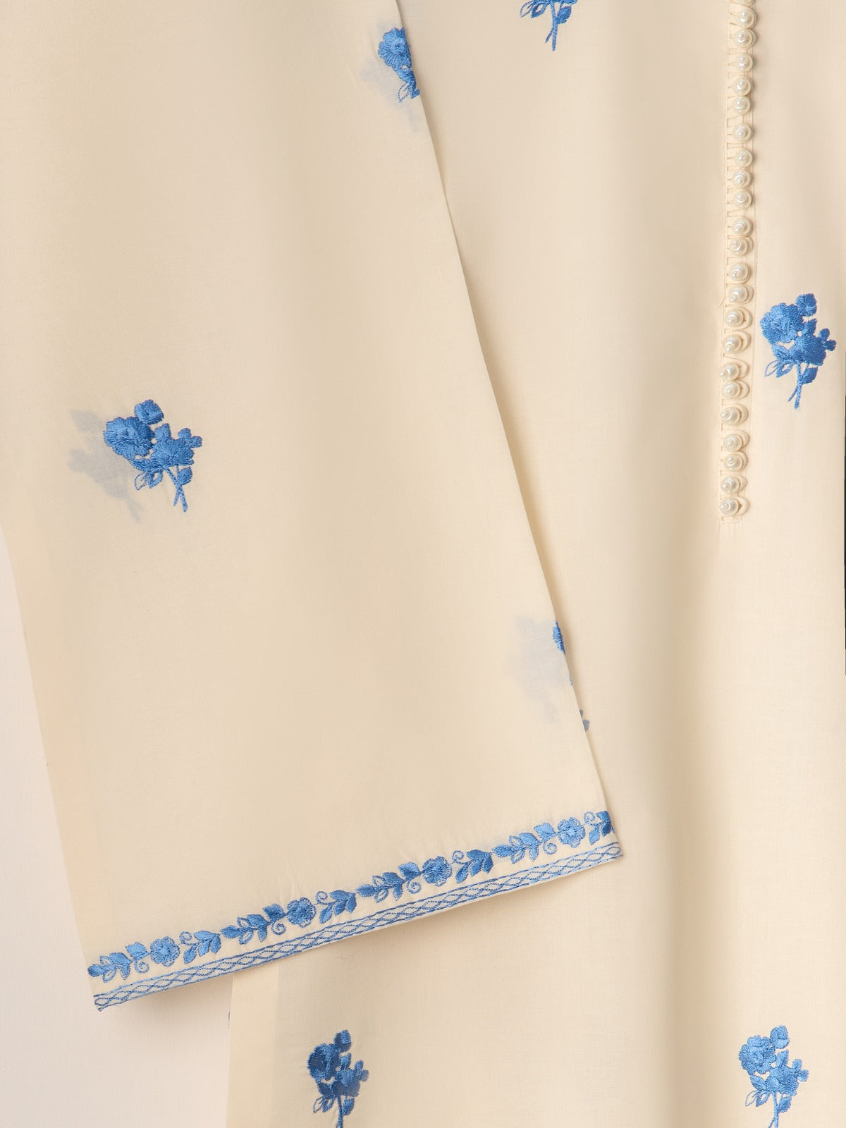 Embroidered Cambric Shirt S110916 - Image 3