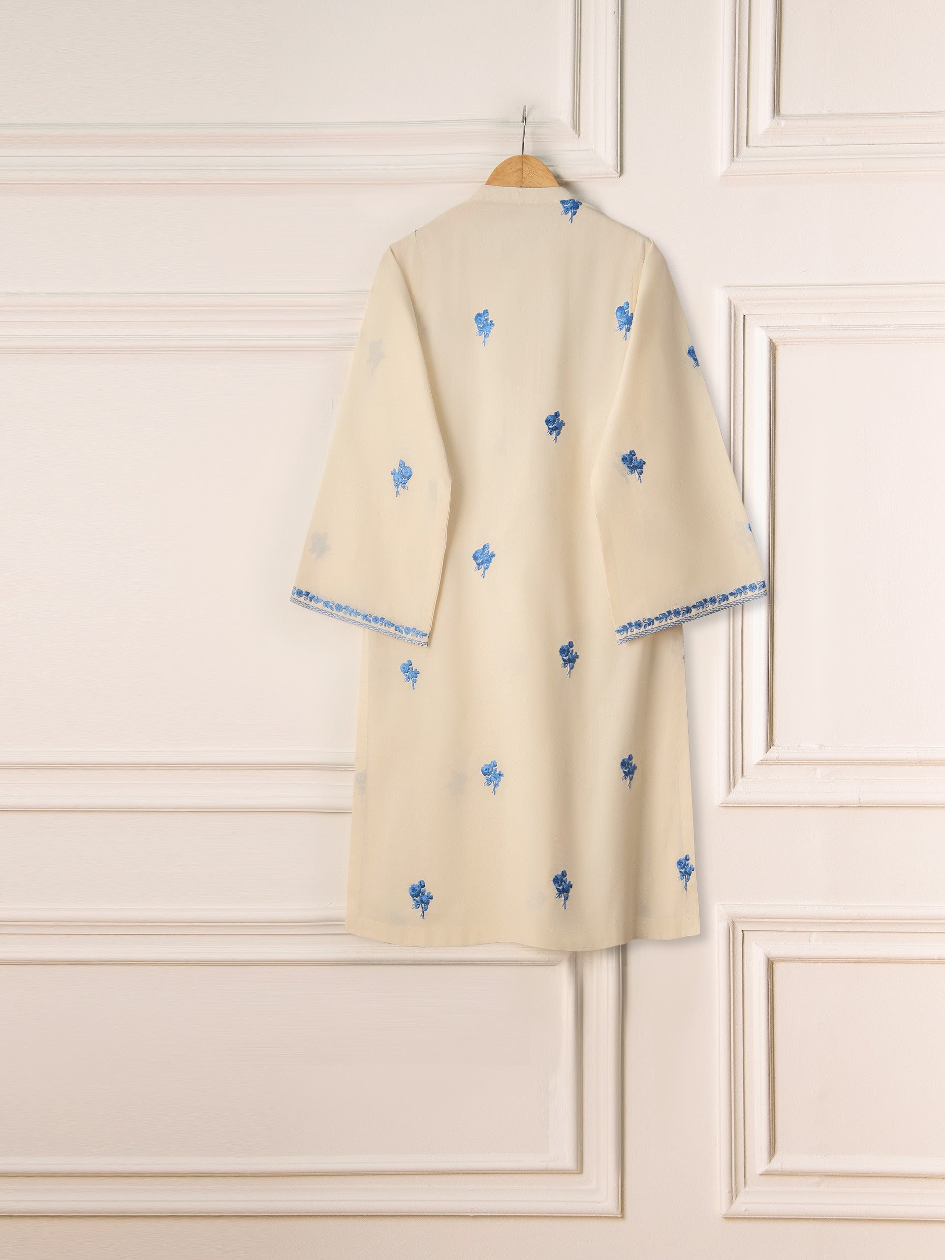 Embroidered Cambric Shirt S110916 - Image 4
