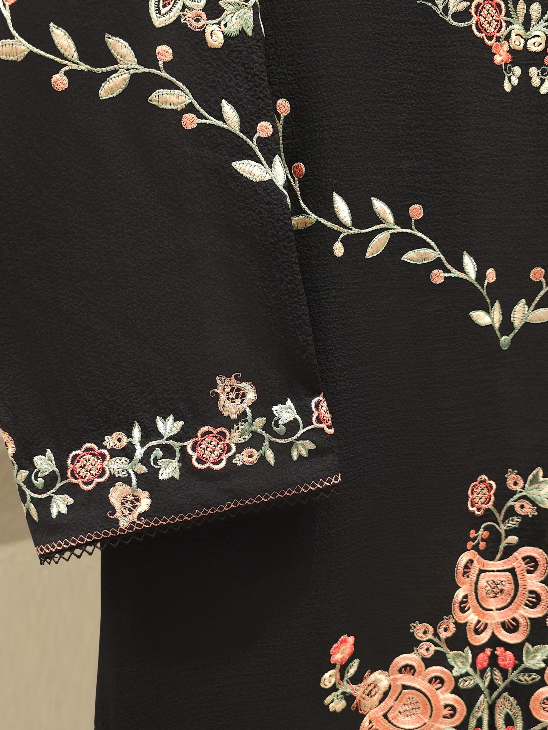 Embroidered Georgette Shirt WS00213 - Image 2
